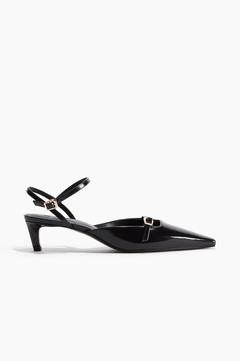 Sandales à Talons Moyens Pour Femme - Talon 6cm, Bout Pointu, Lanière Cheville, Style élégant Casual/mariage