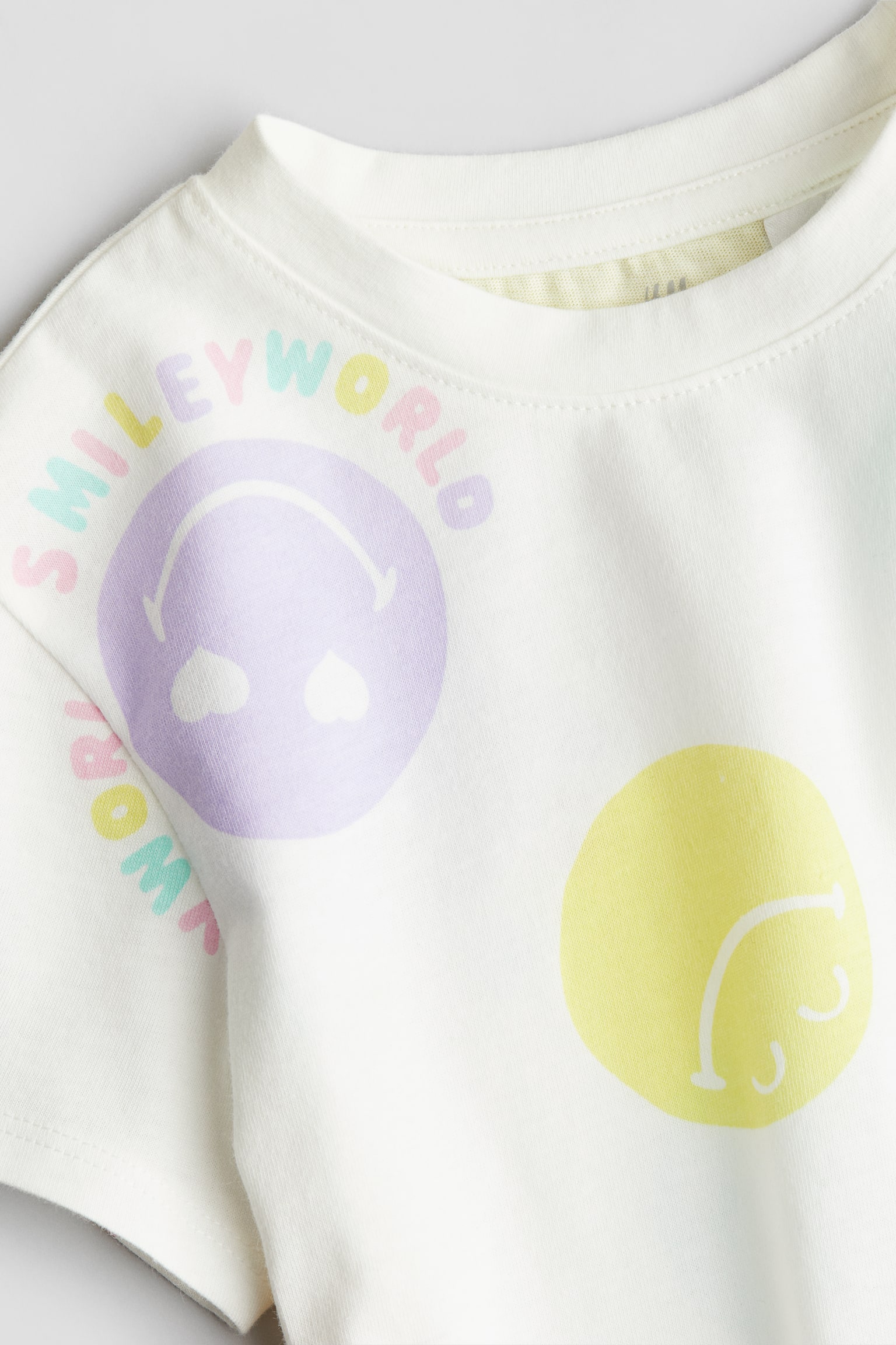 Printed T-shirt - White/SmileyWorld®/Light pink/SmileyWorld®/Light pink/Barbie/Light pink/Barbie - 6