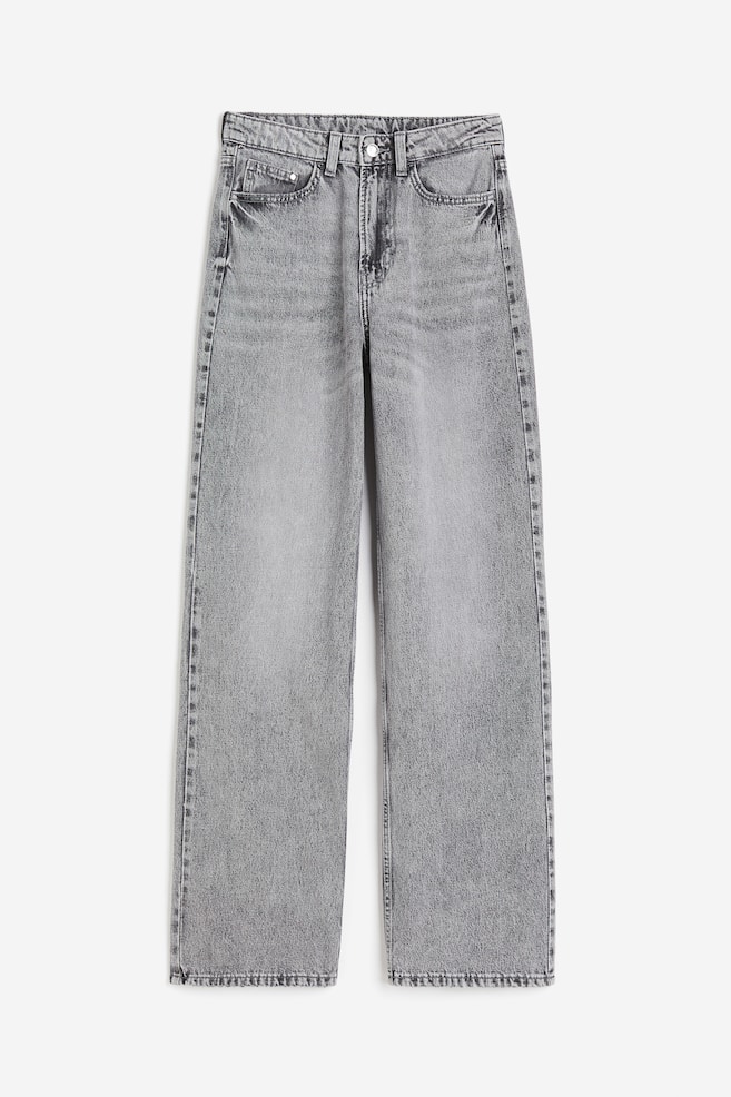 Wide Ultra High Jeans - Grå/Sort/Denimblå/Hvit/dc/dc/dc - 2