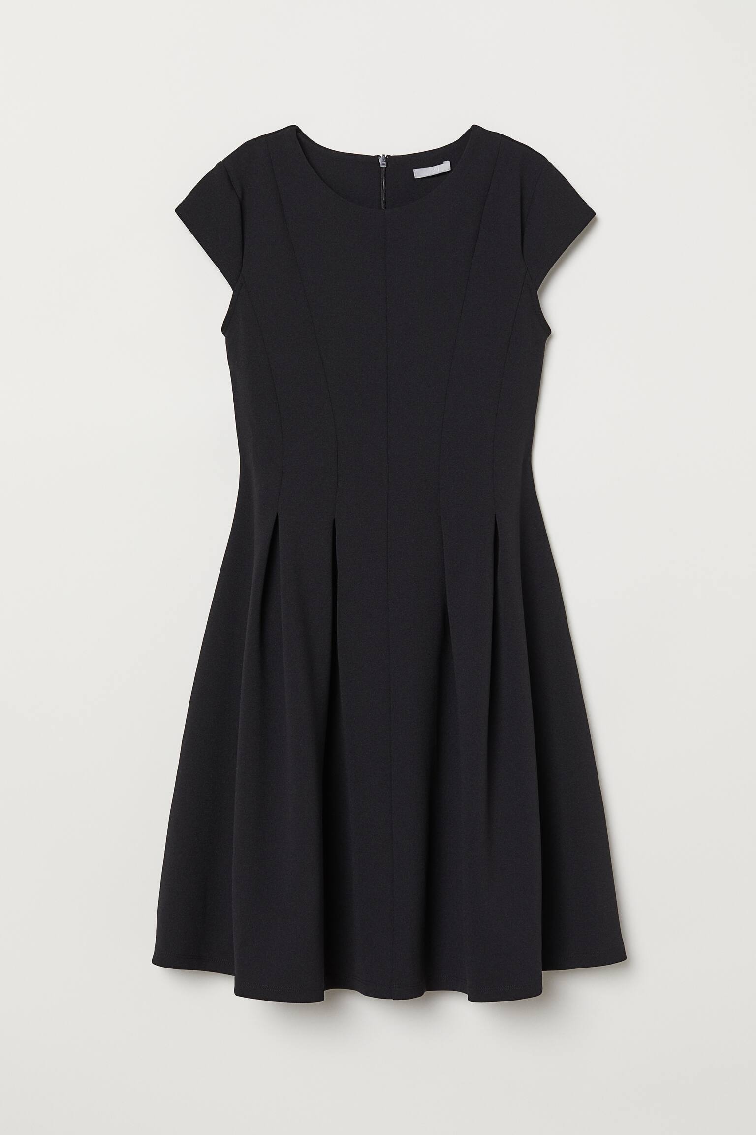 Šaty ke kolenům - Černá