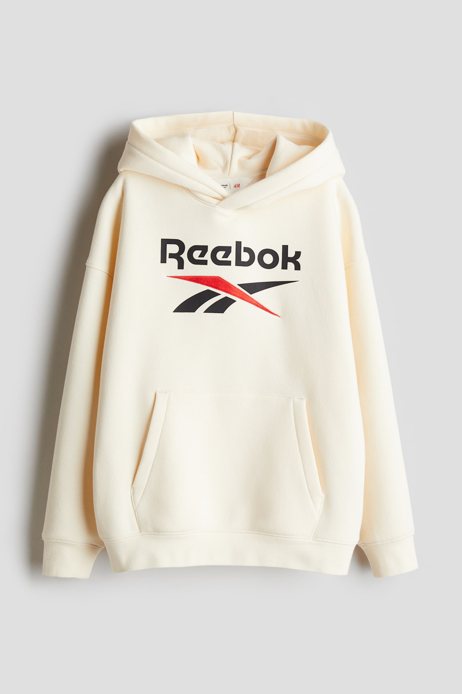 Design Detail Hoodie - Cream - 1