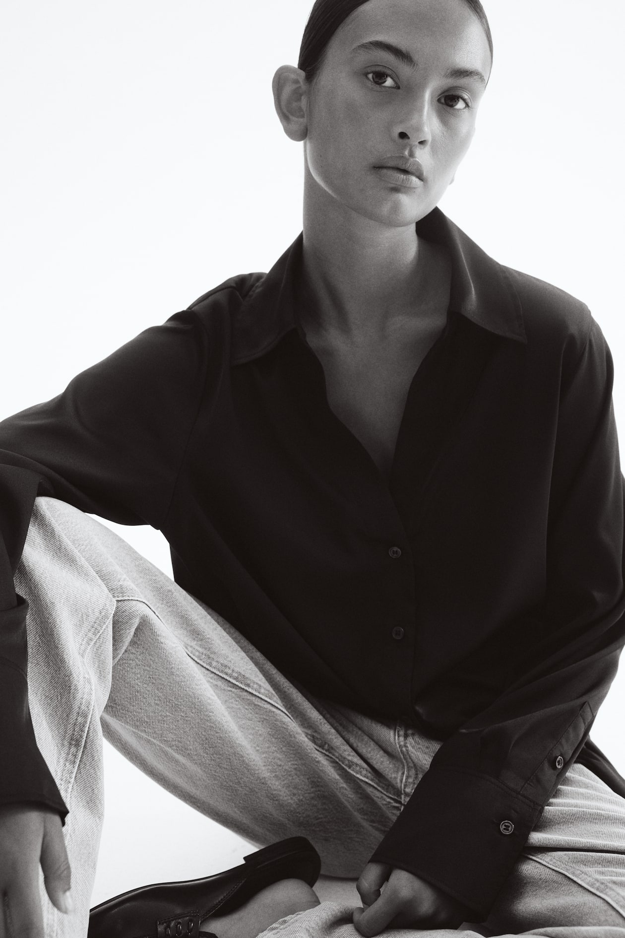 V-Neck Blouse - image 5