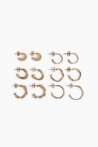 フープピアス 6ペアセット