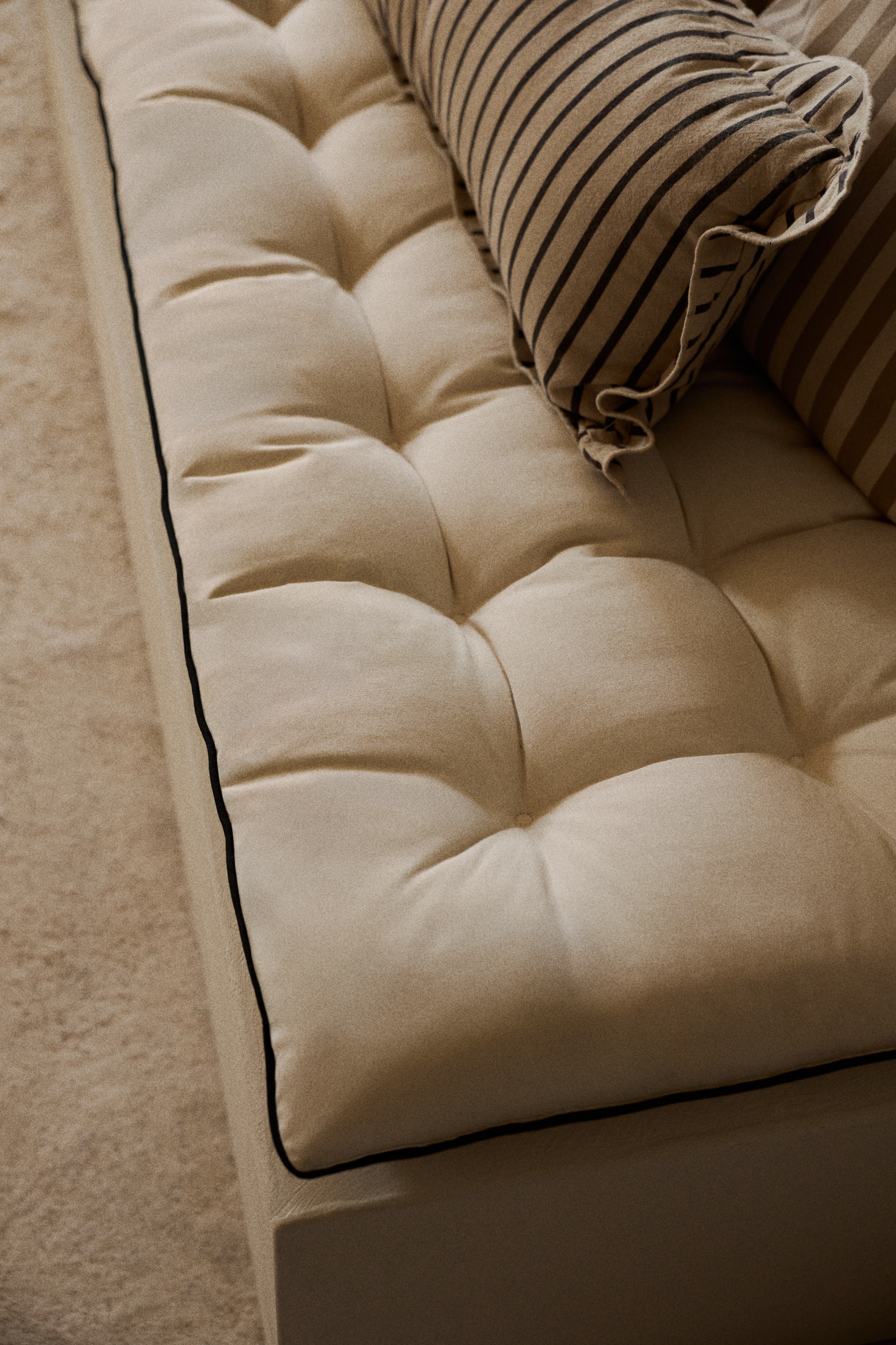 Stor utendørs stolpute - Lys beige/Beige/Grønn/Stripet/Beige/Stripet/Terrakotta/Stripet