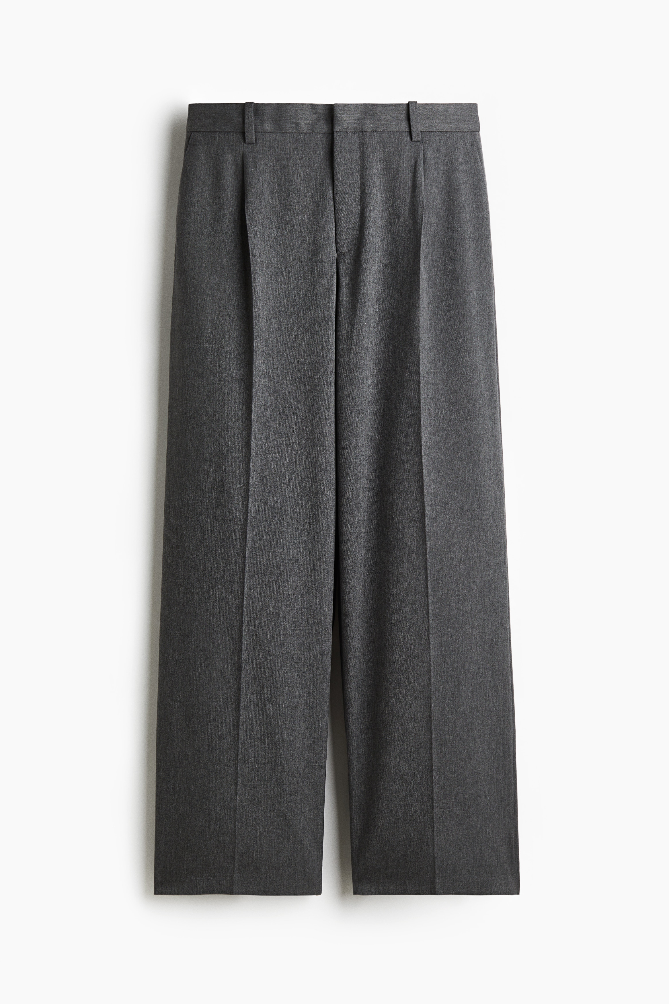 Pantalon de costume ample - Gris foncé/Noir/Vert kaki/Brun foncé