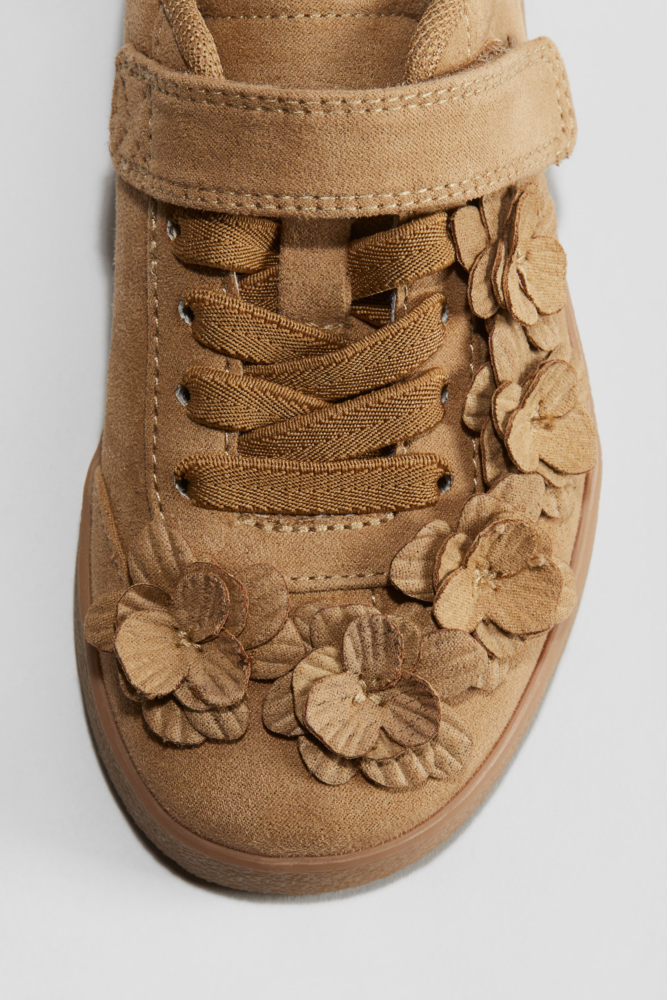 Flower-Detail Sneakers