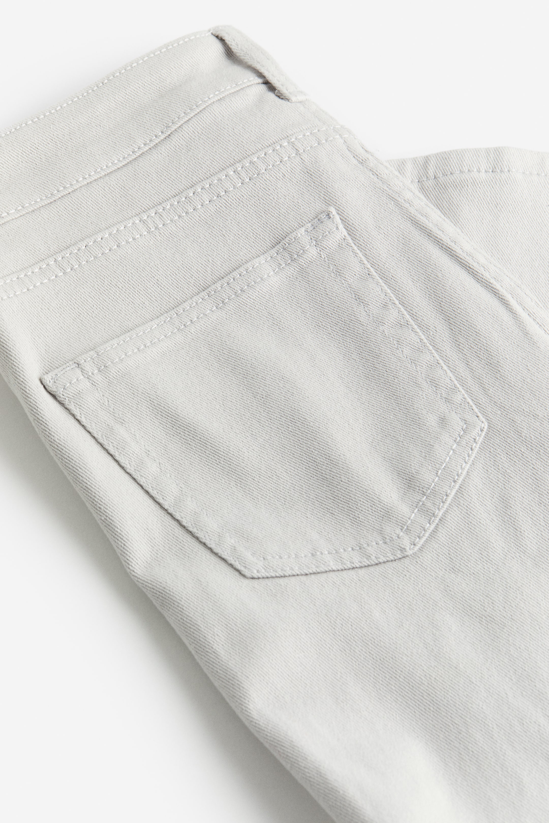 Flared twill trousers - Light grey - Ladies | H&M GB 7