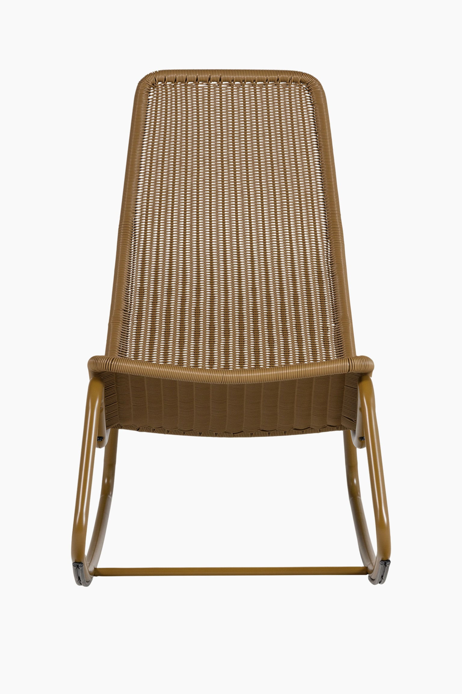 Fotel Bujany Ogrodowy Tom - Żółty/Beige/Naturalny - 3