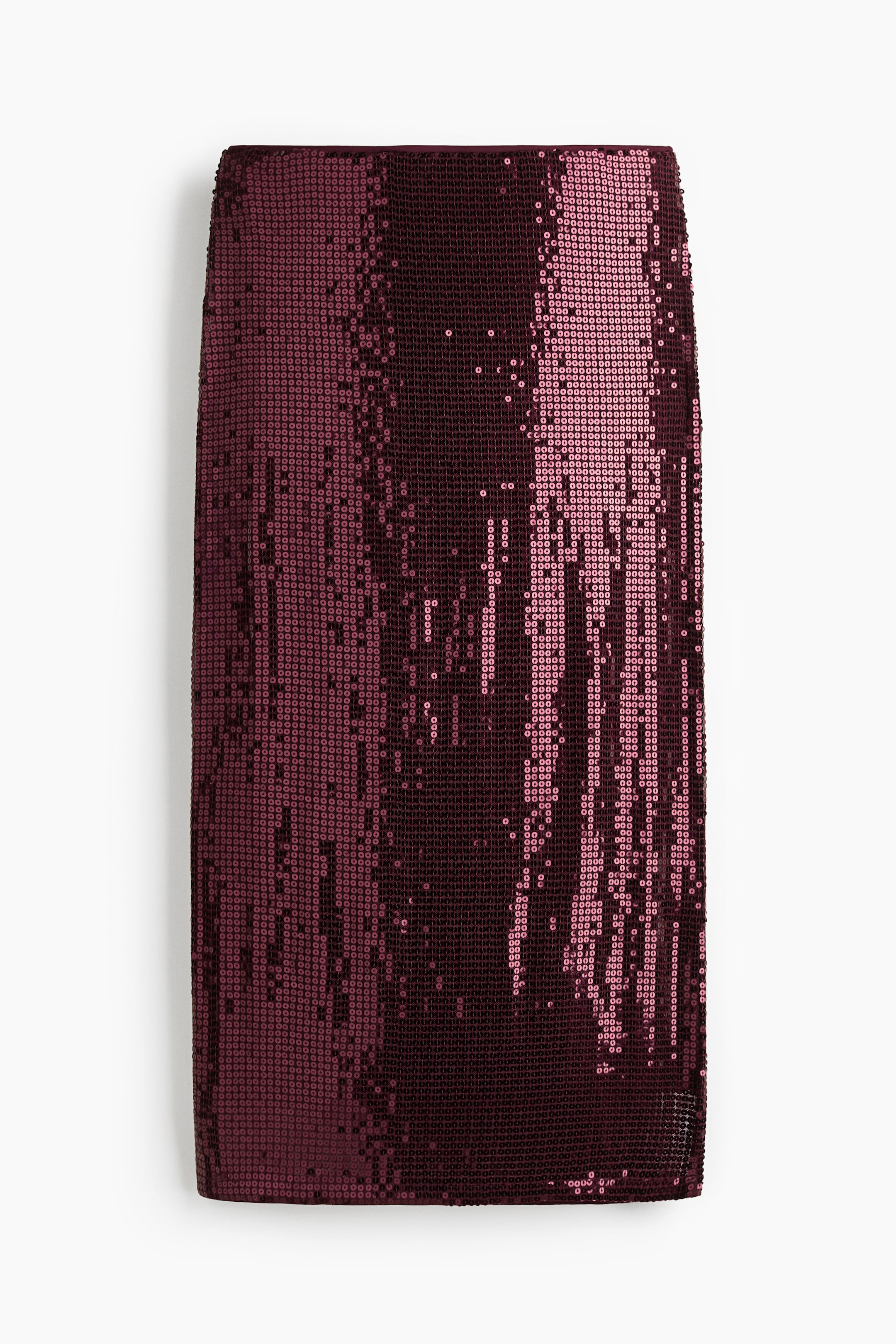 View larger image: Sequined skirt - Burgundy - Ladies | H&M IN 4