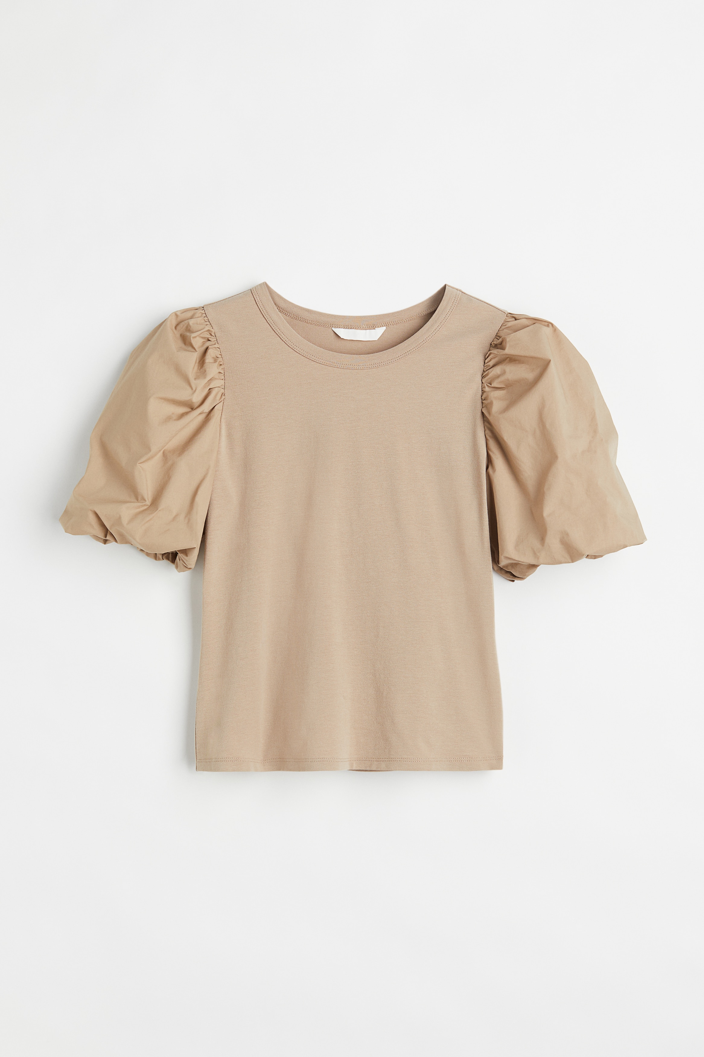 美品　ESMOK　レディース　バルーントップス　F　ベージュ 5630b47cfa428021bc0f055da5f358