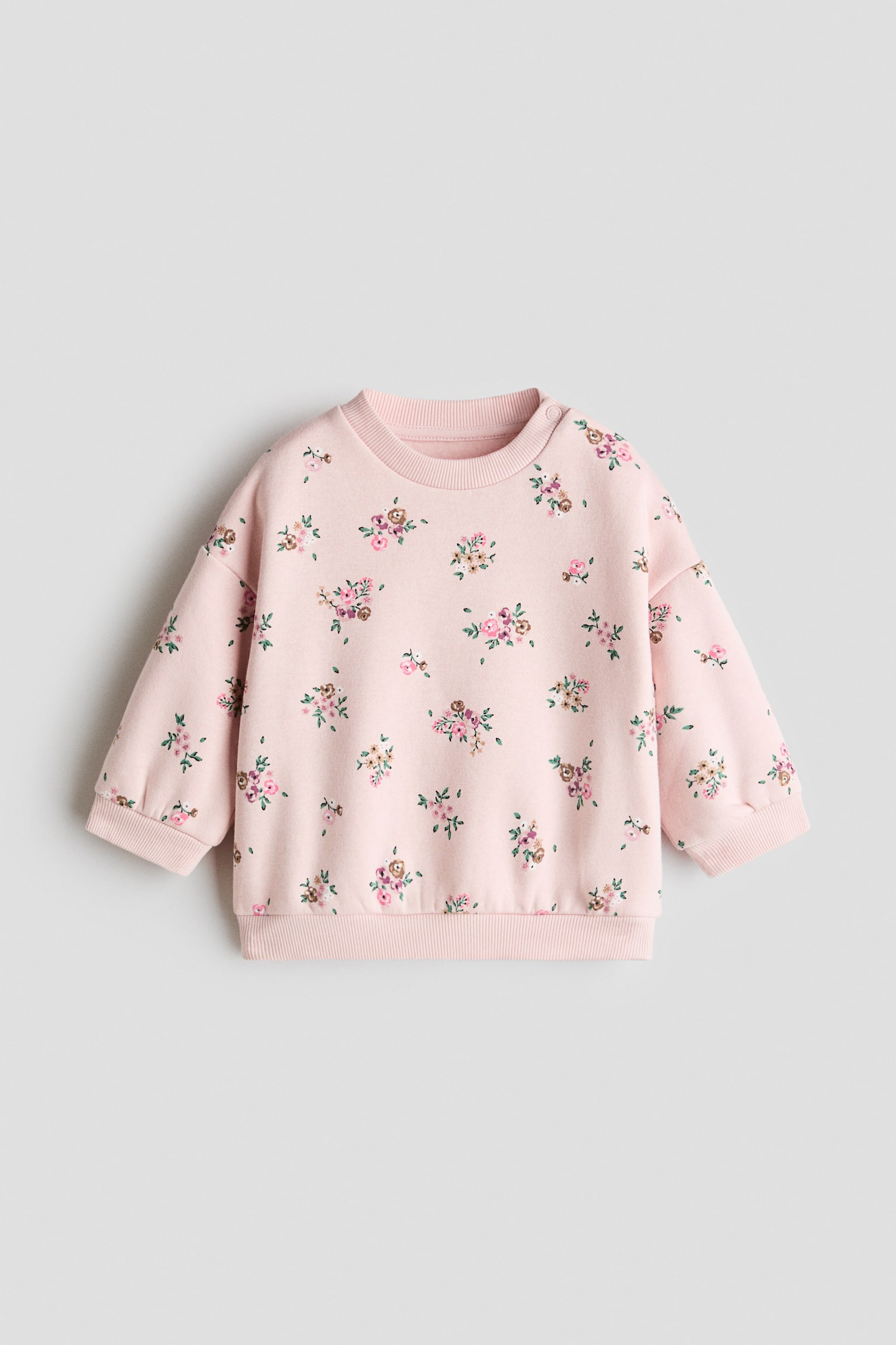 Printed sweatshirt - Light pink/Floral/Cream/Cherries/Mint green/Le Marais