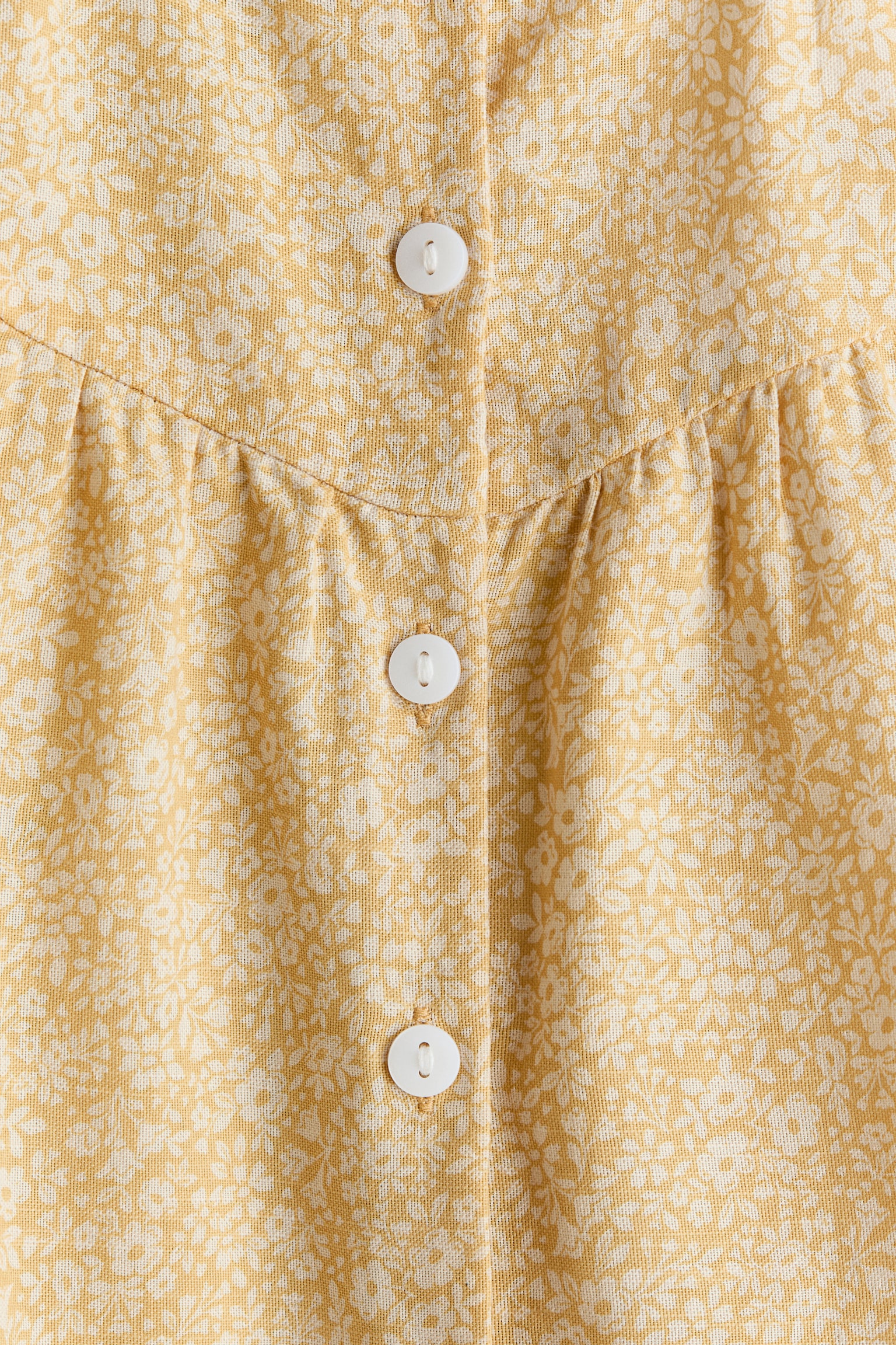 Flounce-trimmed cotton dress - 3