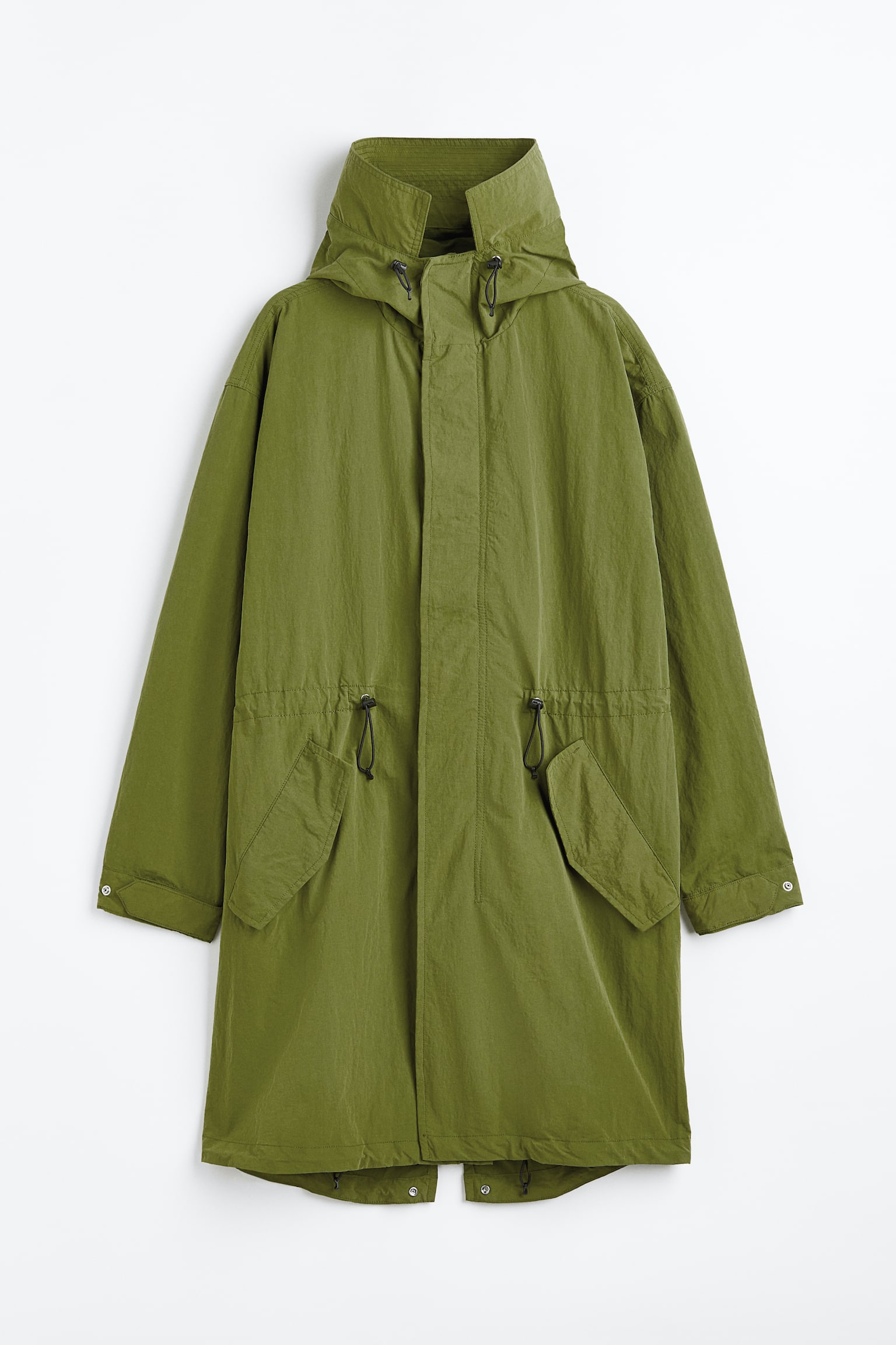 Water-repellent parka - Khaki green - 1