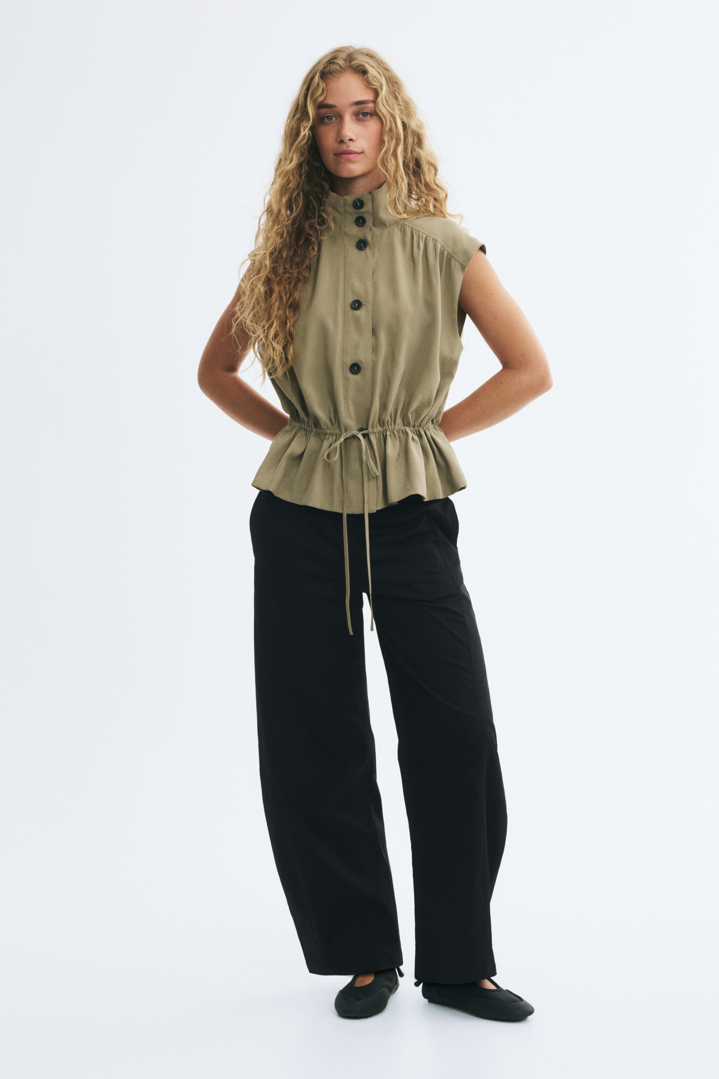 Pantalón barrelAuxiliar