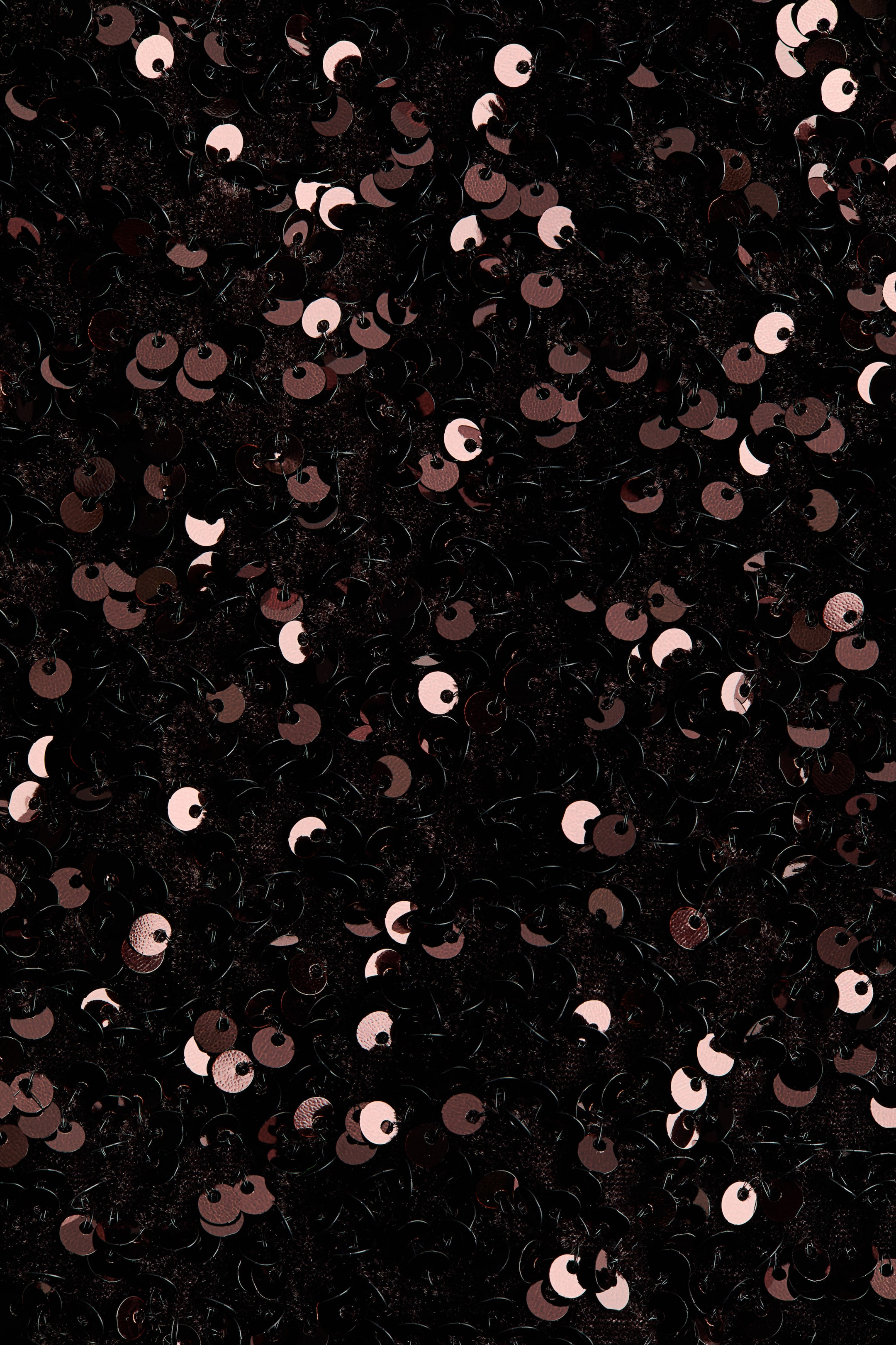 Nagyobb kép megtekintése: Flitteres miniruha - Sötétbarna - NŐI | H&M HU 6