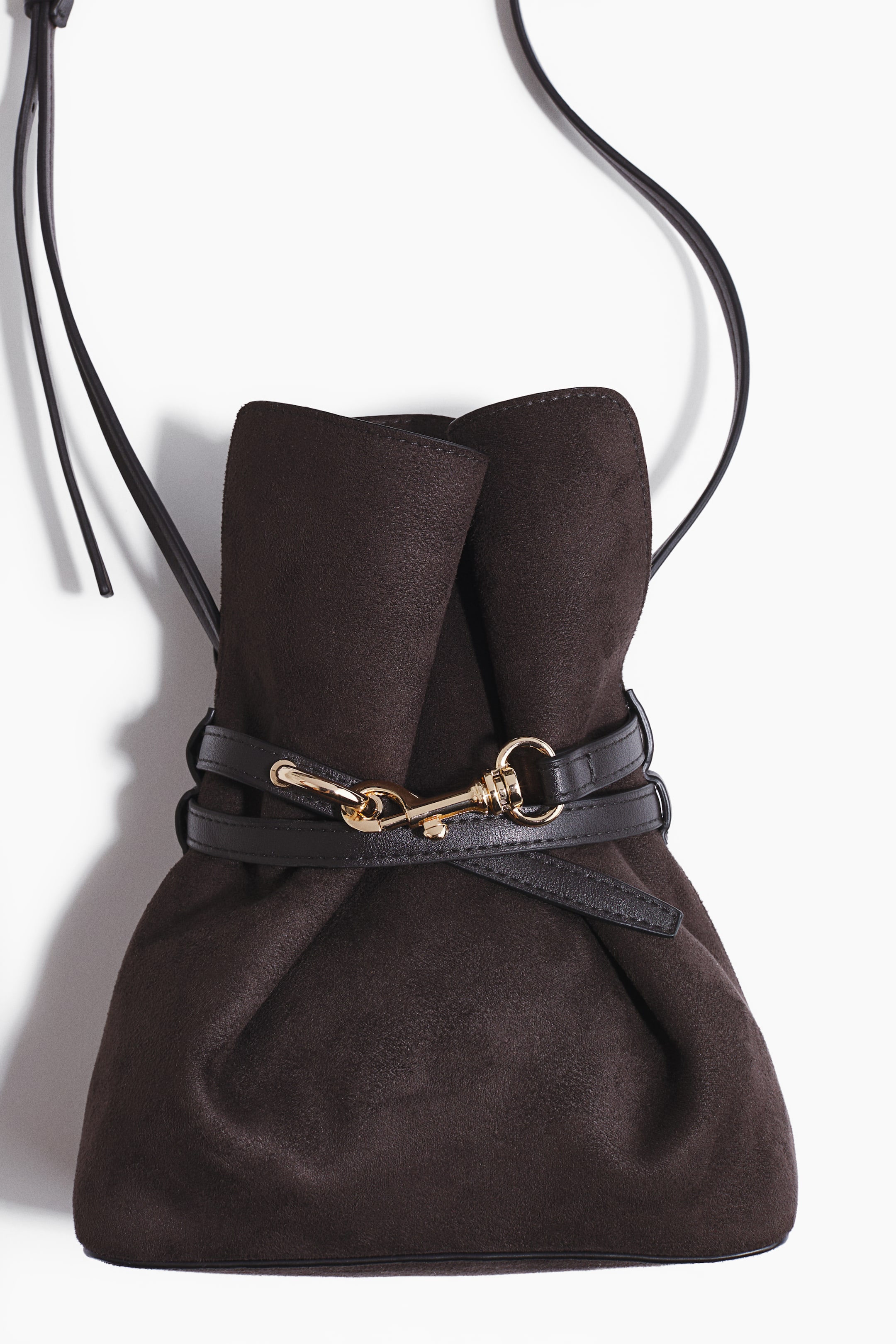View larger image: Pouch-look crossbody bag - Dark brown - Ladies | H&M GB 4