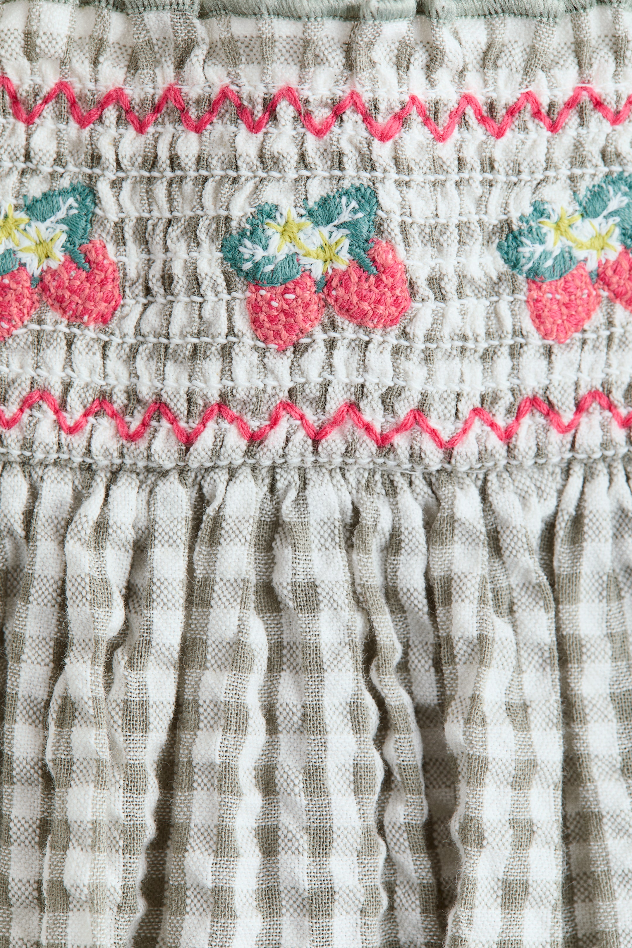 Robe empire en coton