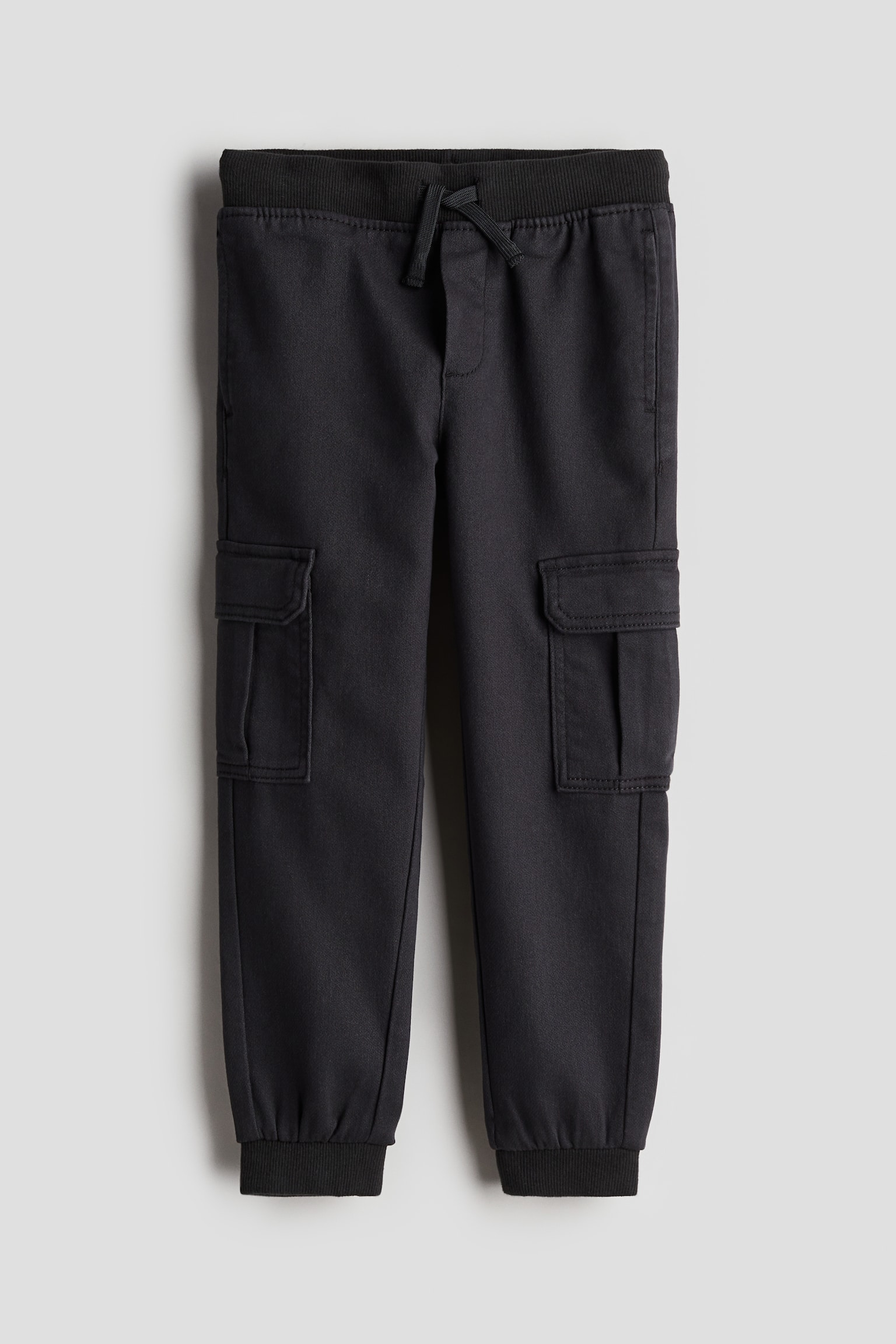 Cargo joggers - Black/Denim blue/Dark khaki green/Dark beige - 1