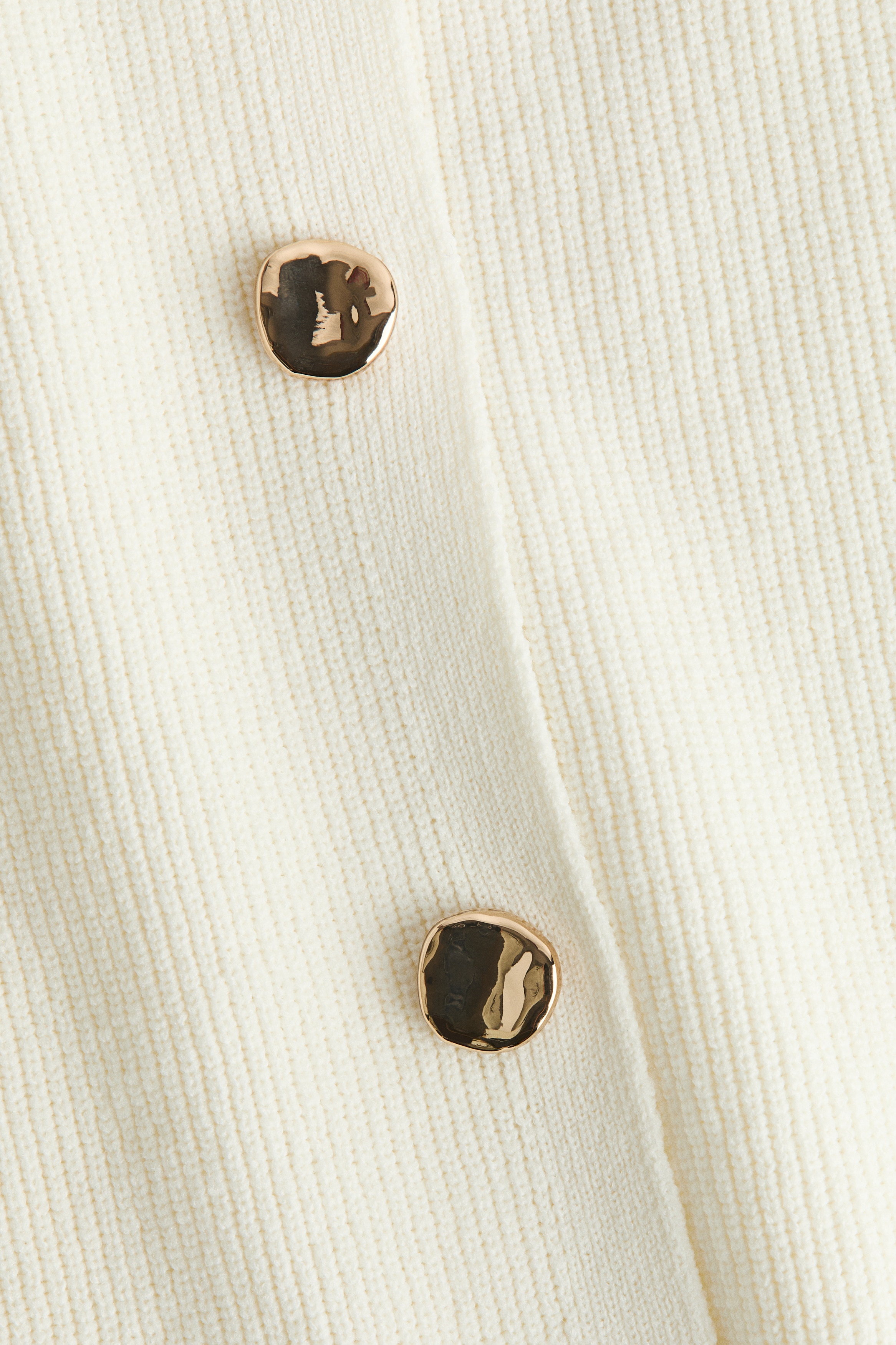 Peplum cardigan