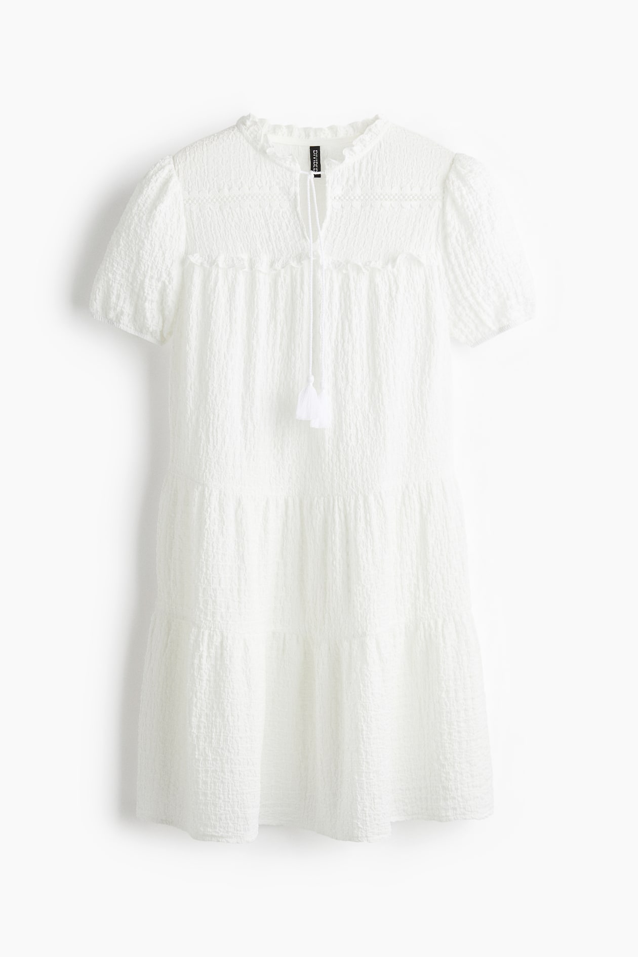 crinkled cotton dress h&m Ladies - Light Dusty Blue Sleeveless Crinkled Dress - Size: XXL