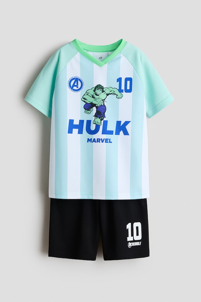 2-piece football set - Light turquoise/The Hulk/Dark dusty green/Pokémon/Red/FIFA World Cup 2026™/Light yellow/Pokémon/Blue/Super Mario/Dark grey/Minions/Bright blue/Lilo & Stitch - 1