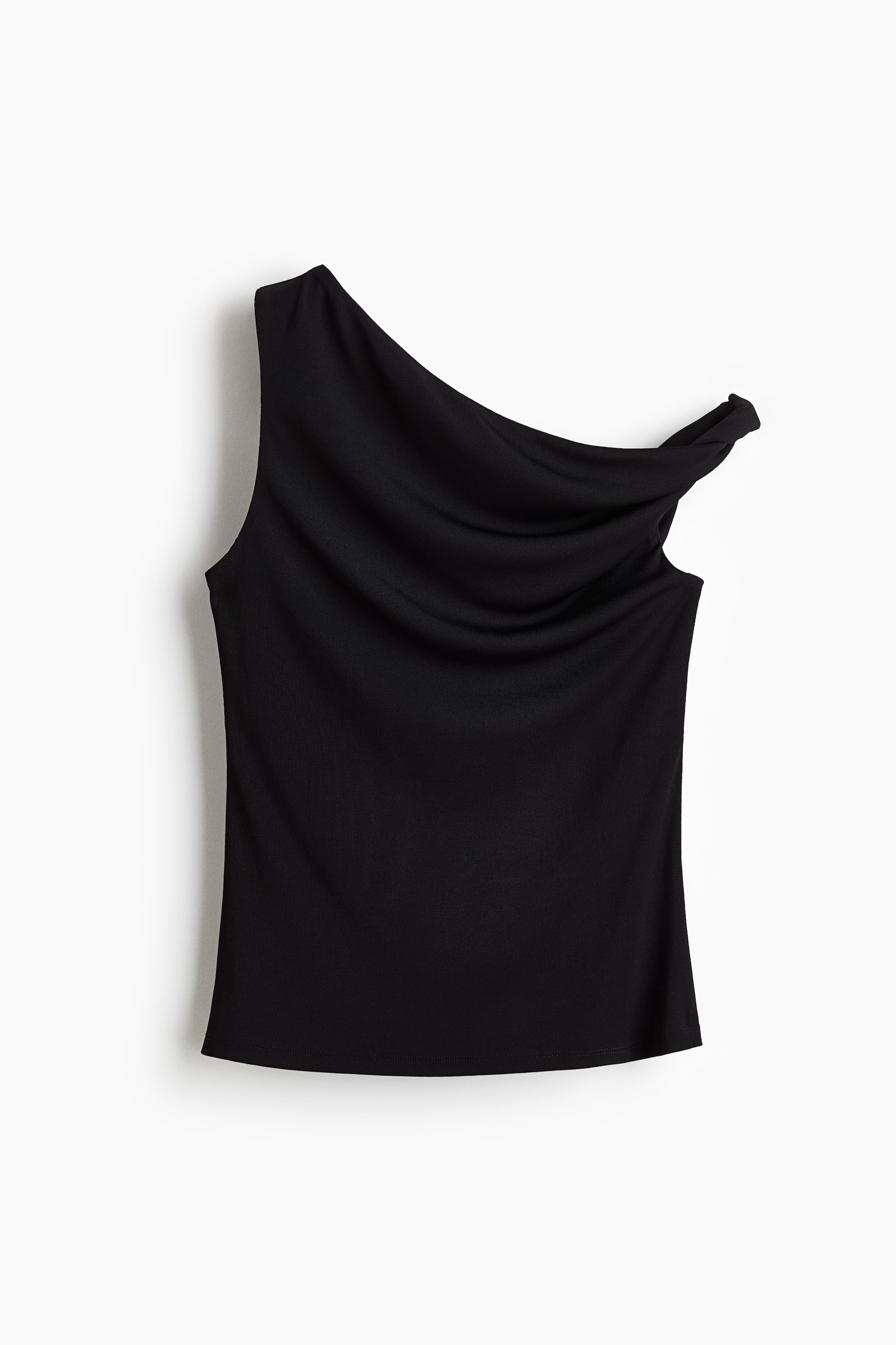View larger image: One-shoulder top - Black - Ladies | H&M 5