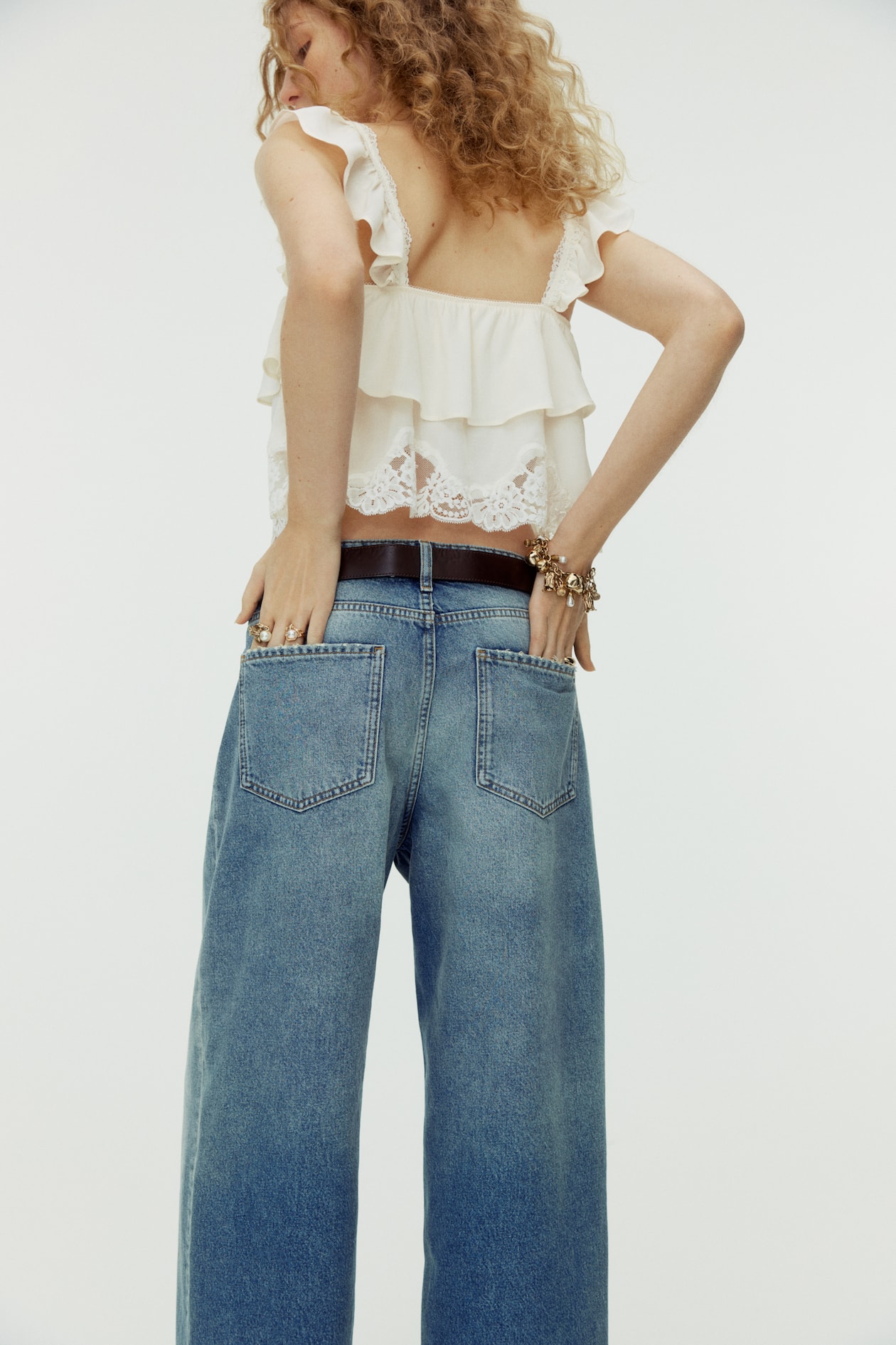Baggy Regular Waist Jeans - image 4