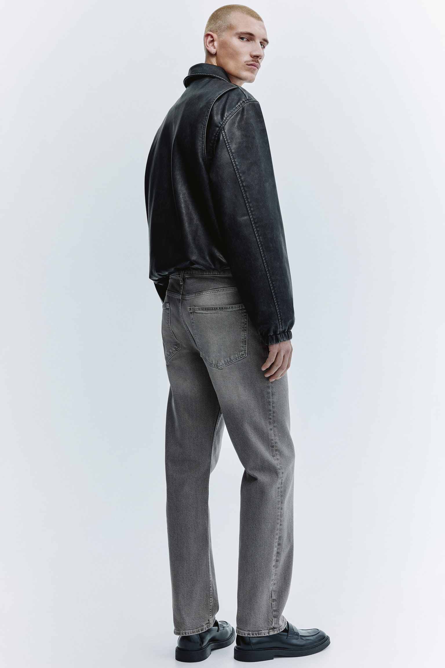 Regular Jeans - Light denim grey/Black/Dark denim blue/Denim blue/Light denim blue - 4