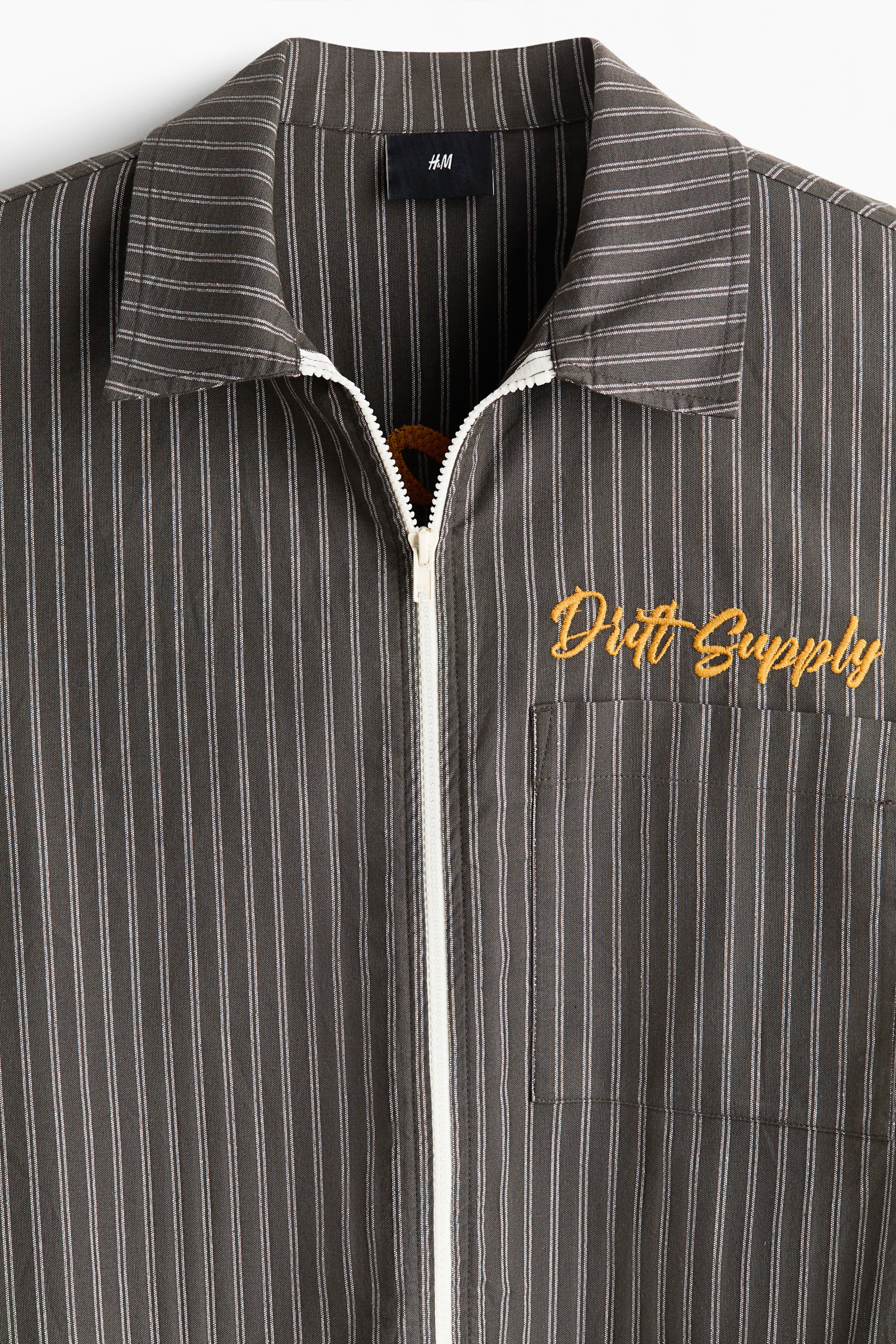 Embroidered Cotton Overshirt