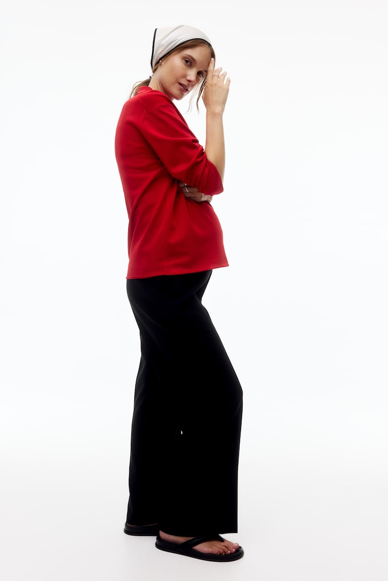 MAMA Široke pantalone elegantnog kroja