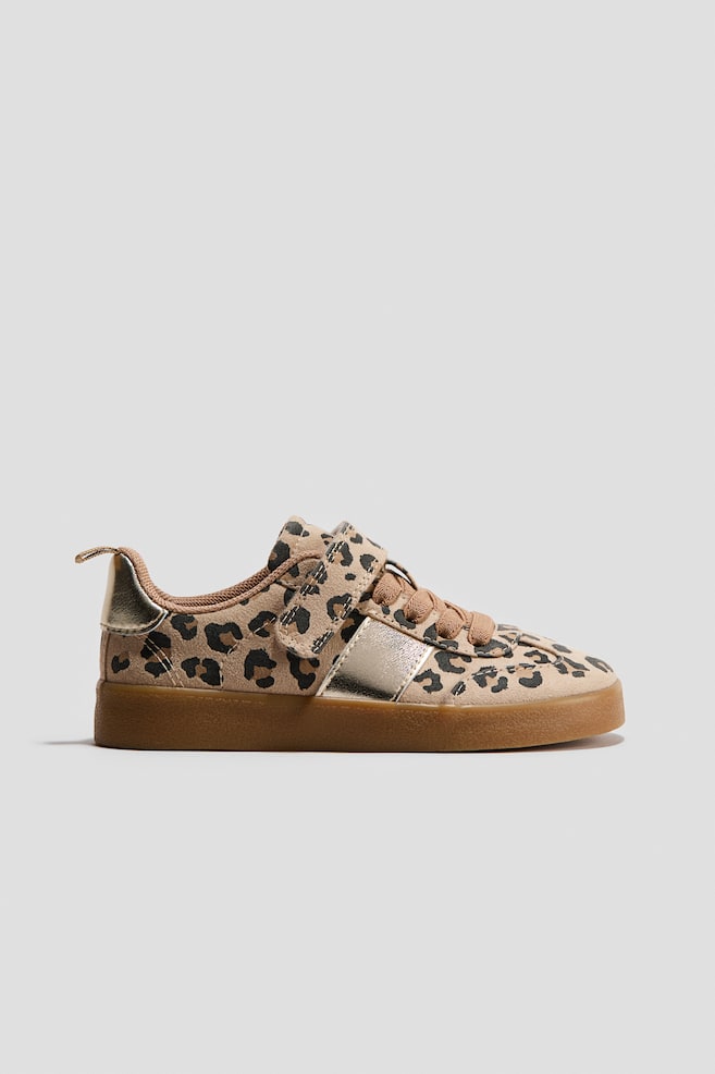 Tenis - Beige/Diseño de leopardo/Rosa claro/Corazones/Blanco/Corazones/Crema/Floreado/Blanco/Brillos/Azul claro/Moño/Crema/Floreado - 1