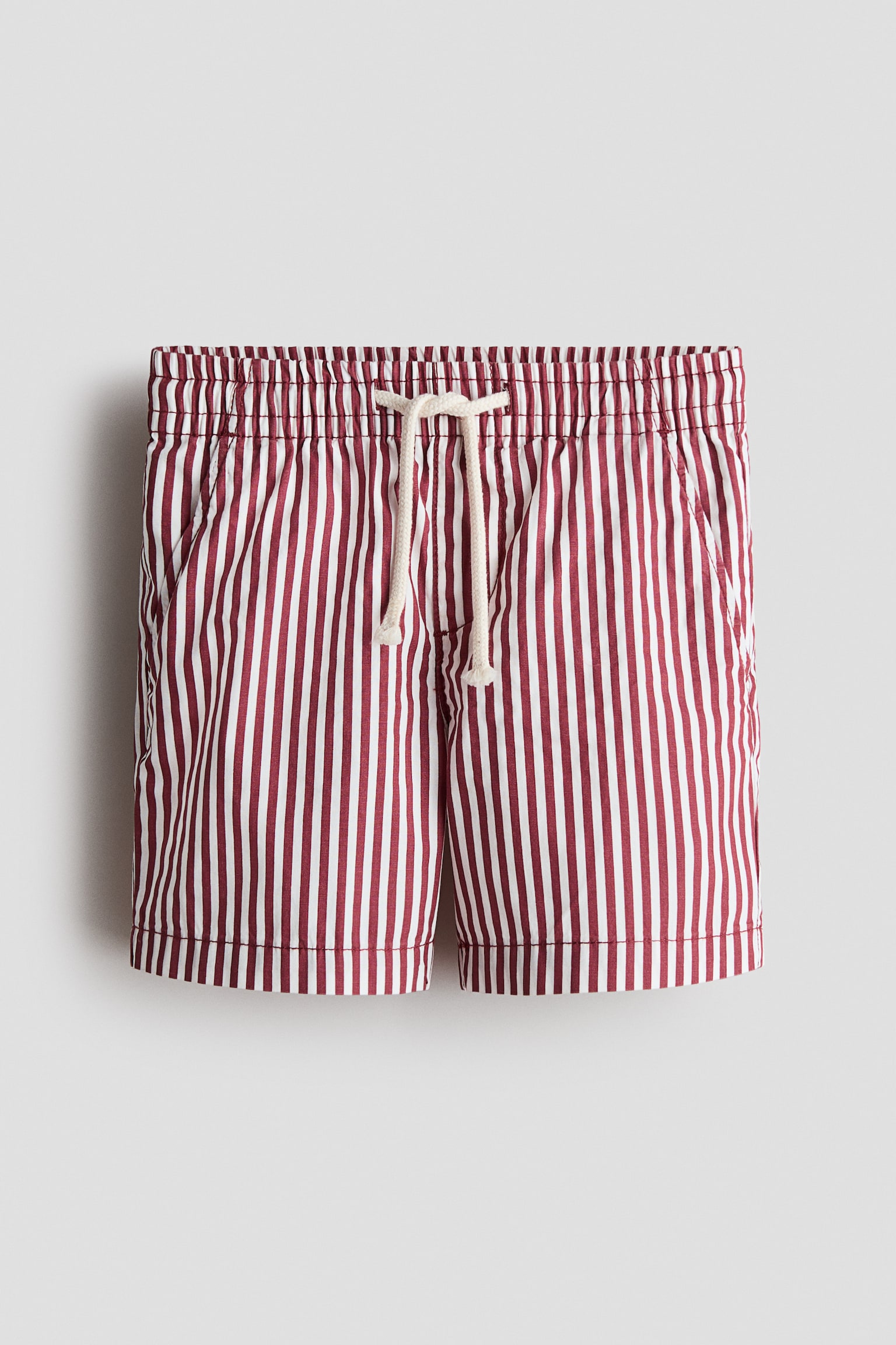 Cotton shorts - Dark red/Striped/Cream/Striped/Navy blue/Turquoise/Light beige/Brown - 1