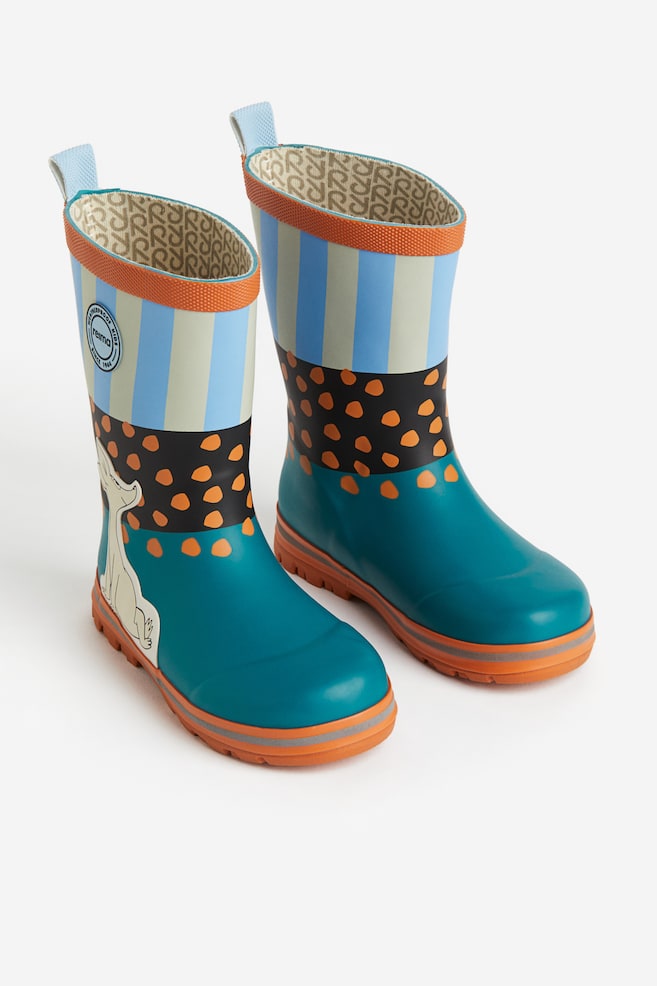 Rain Boots, Magisk Moomin - Dark Orange/Light Orchid - 1