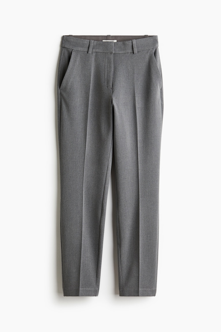 h&m women's cigarette trousers Women's Black Cigarette trousers