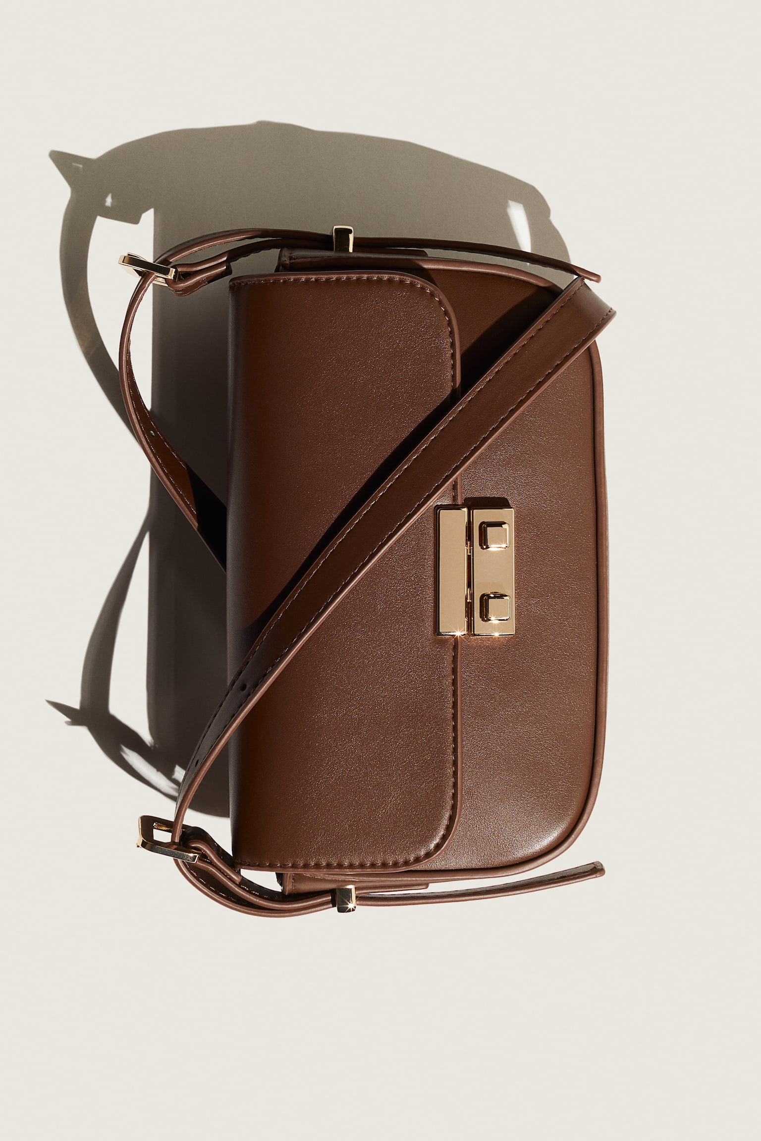 Crossbody bag - Brown/Black - 1