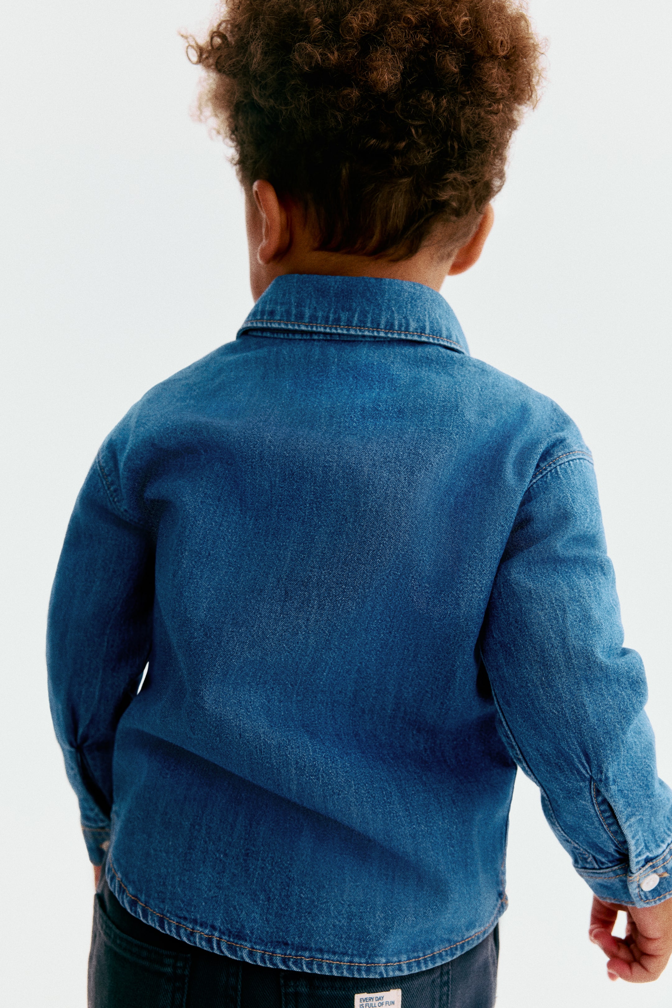 Детские рубашки H&M Denim Shirt — фото 4