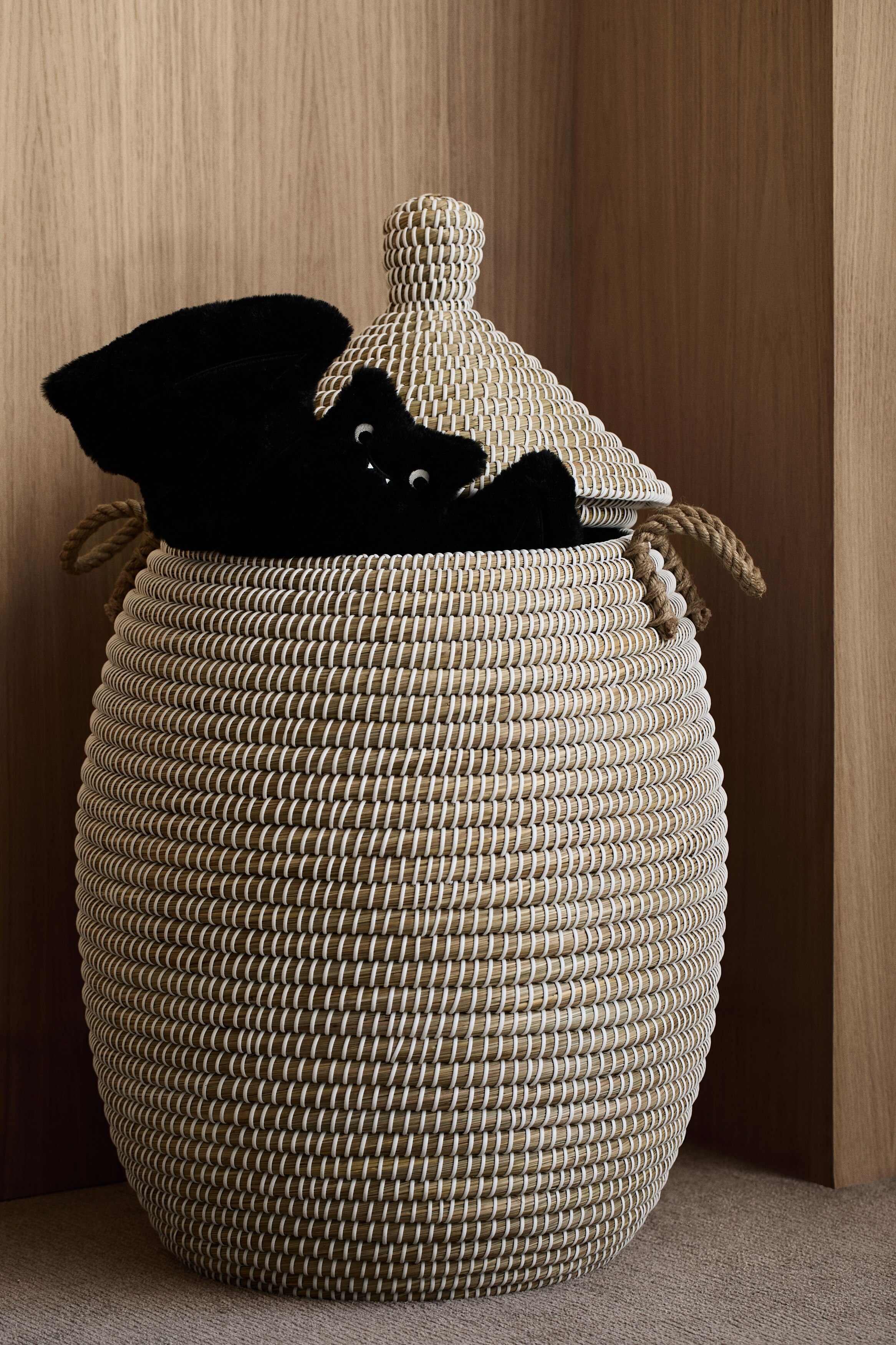 Morcego de peluche - Preto