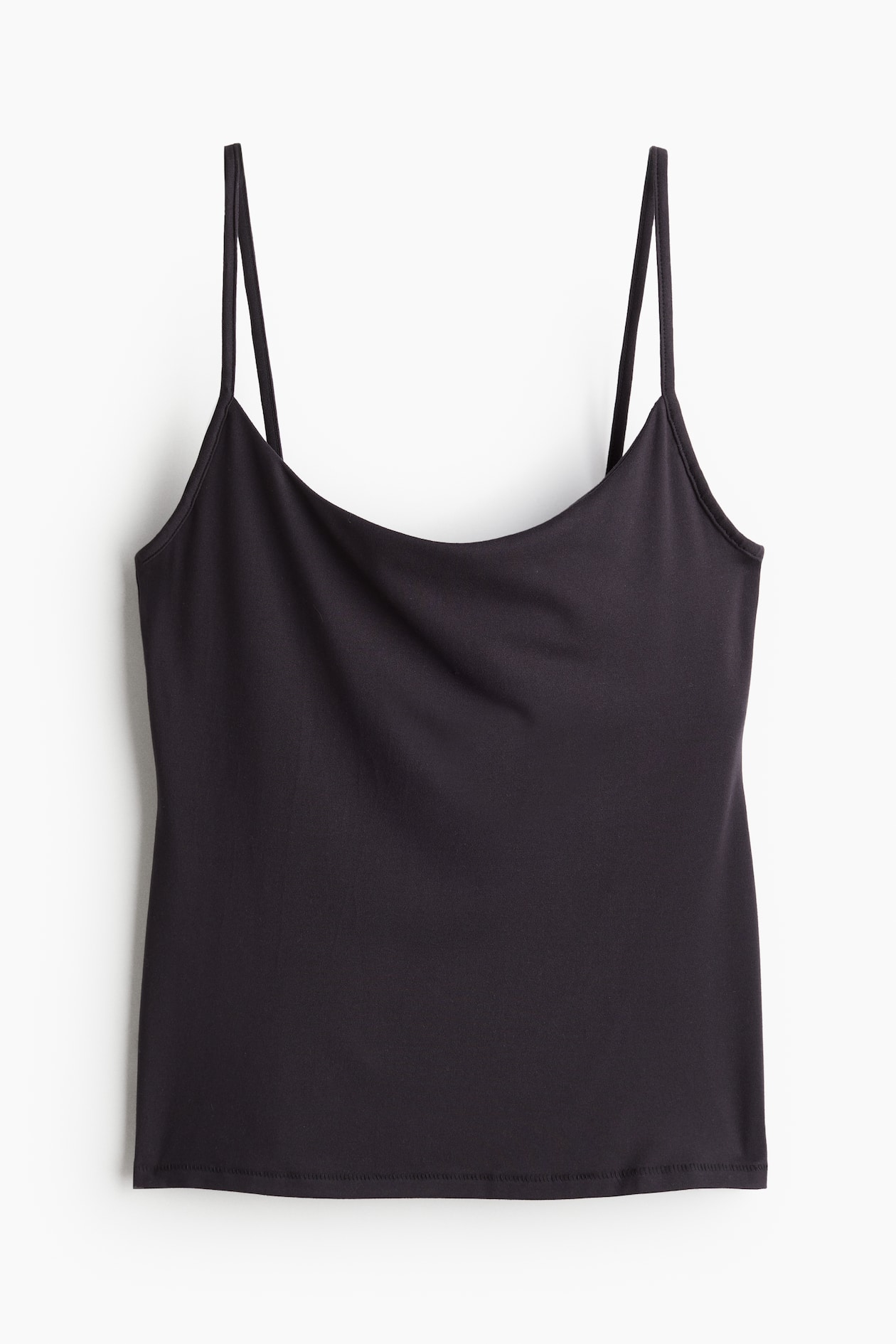 キャミトップス - ニアリーブラック - レディース | H&M JP