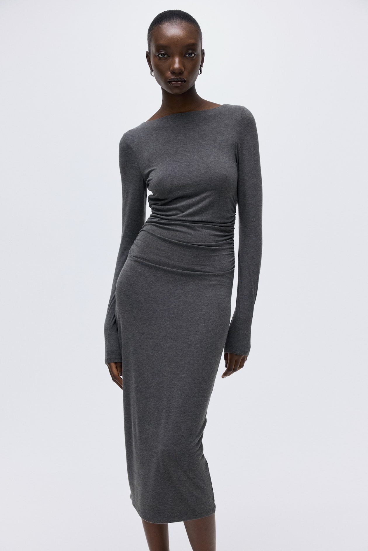 Draped Bodycon Dress - image 4