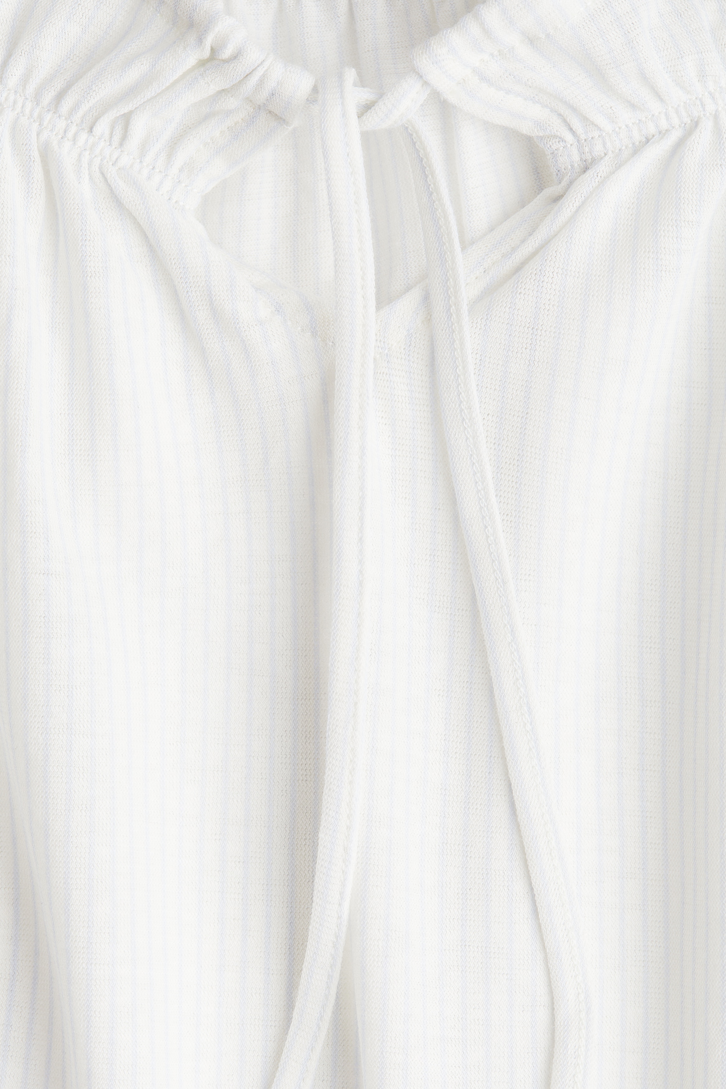 Gathered jersey top