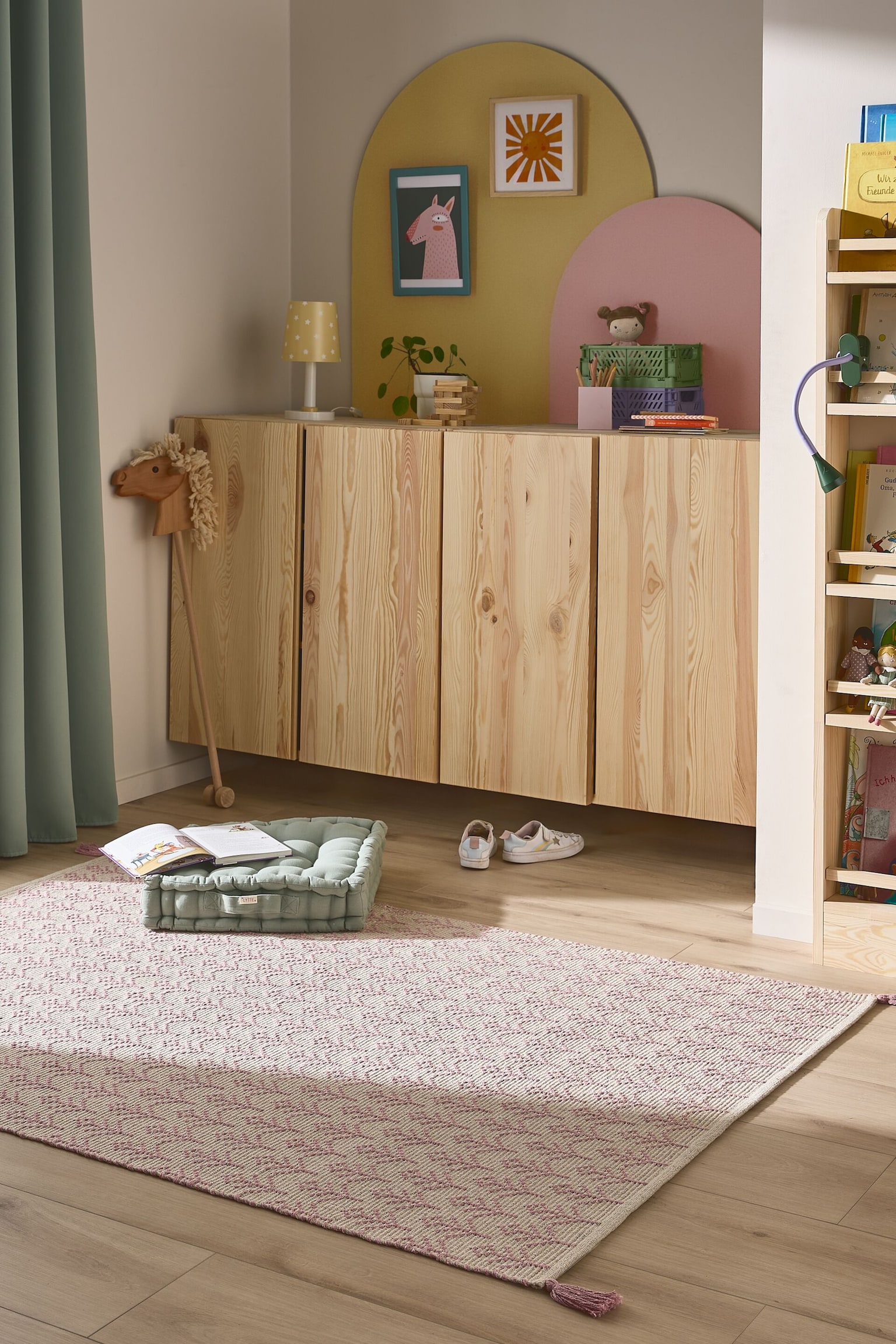 Pranie Dziecięce Elli - Różowy/Żółty - 2