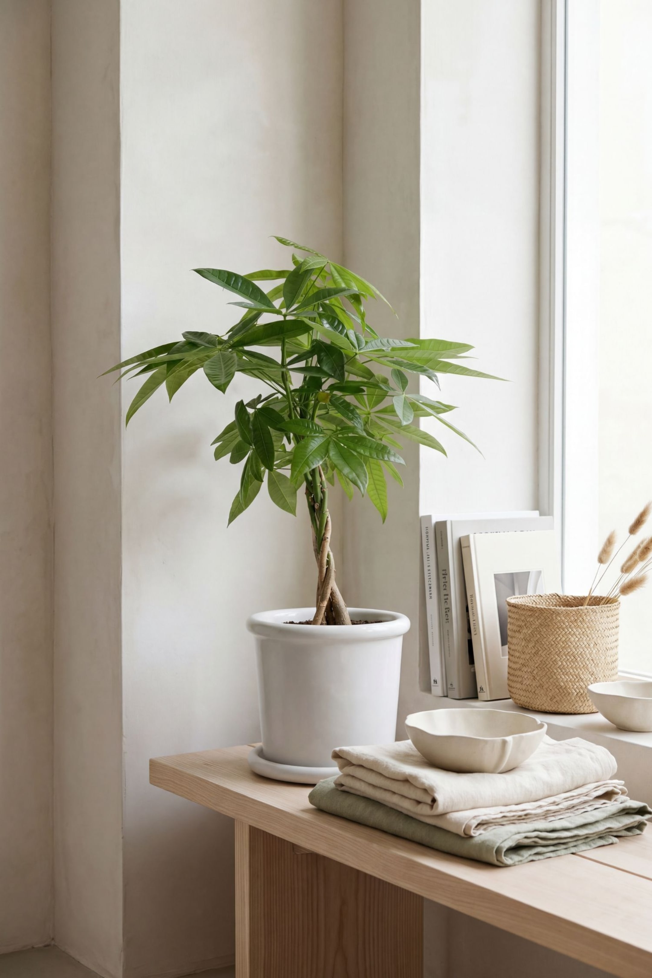 Größeres Bild ansehen: Pachira Glückskastanie - H 60cm - Bloomique - Home All | H&M DE 1