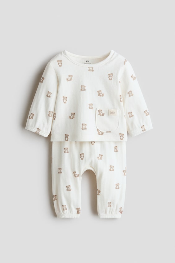 Детские джинсы H&M 2-piece cotton set