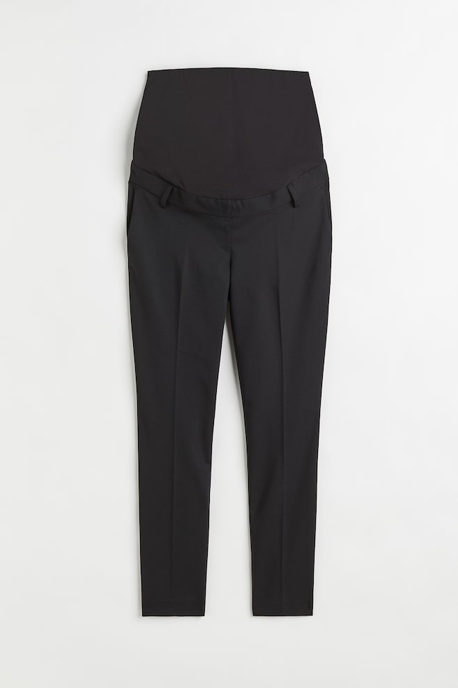 MAMA Tailored trousers - Black/Beige/White - 2