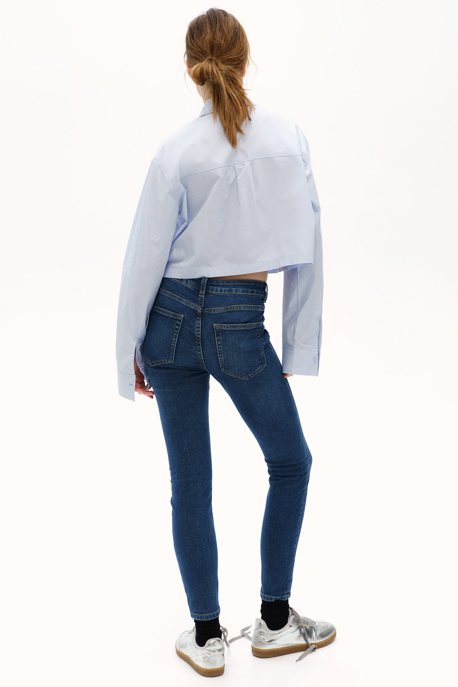 Skinny High Jeans - Denim blue/Dark denim blue/Black/Light denim blue/Black/Light denim blue/Light grey/Light pink/Denim blue/Pale denim blue/Grey/Grey/Brown - 4