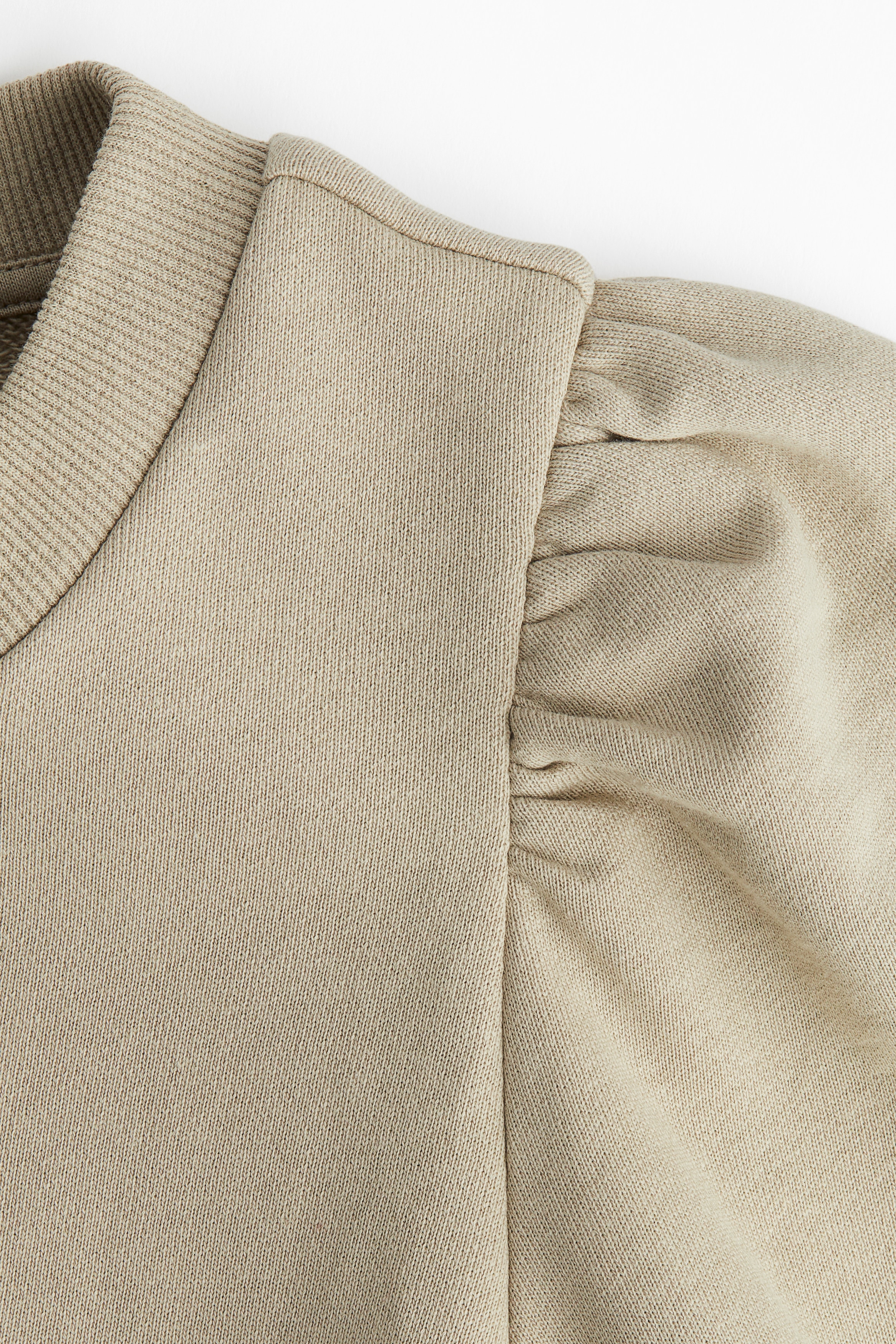 トップス Verybrain puff sleeve T beige トップス Verybrain puff sleeve T beige Verybrain puff sleeve