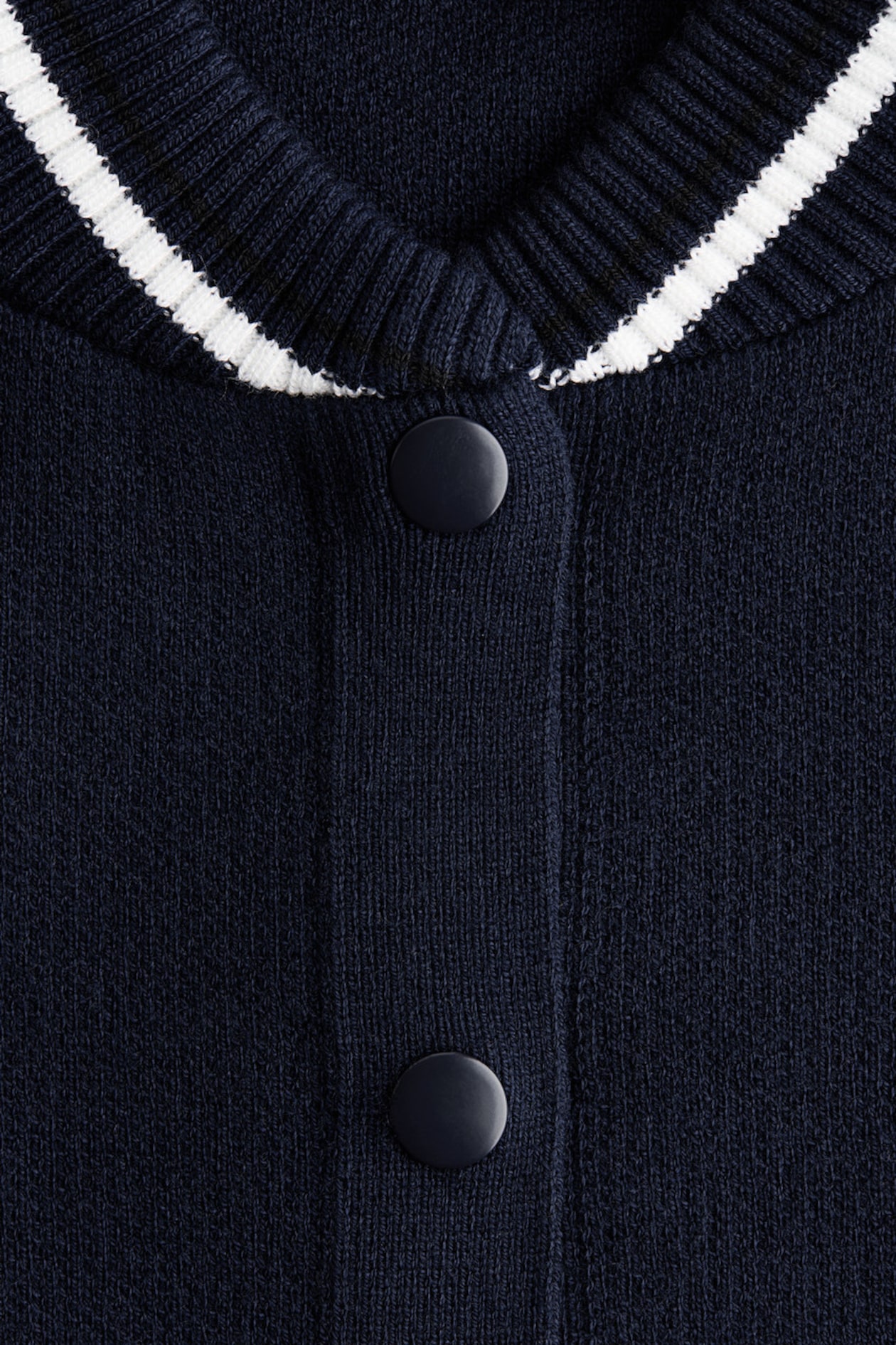 Knit Baseball Jacket - image 4