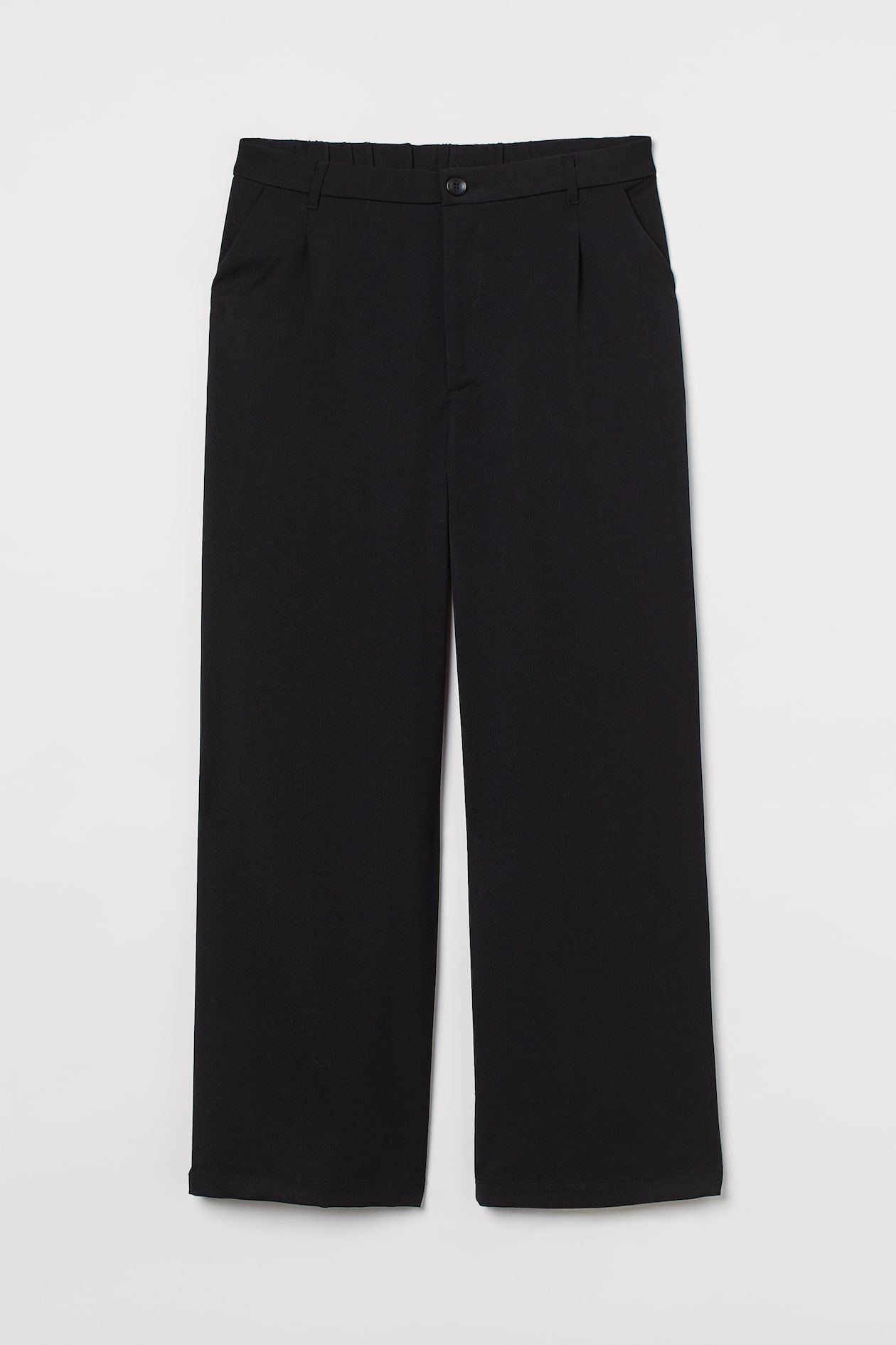 H&M+ Dress Pants - High waist - Long - Black - Ladies | H&M US