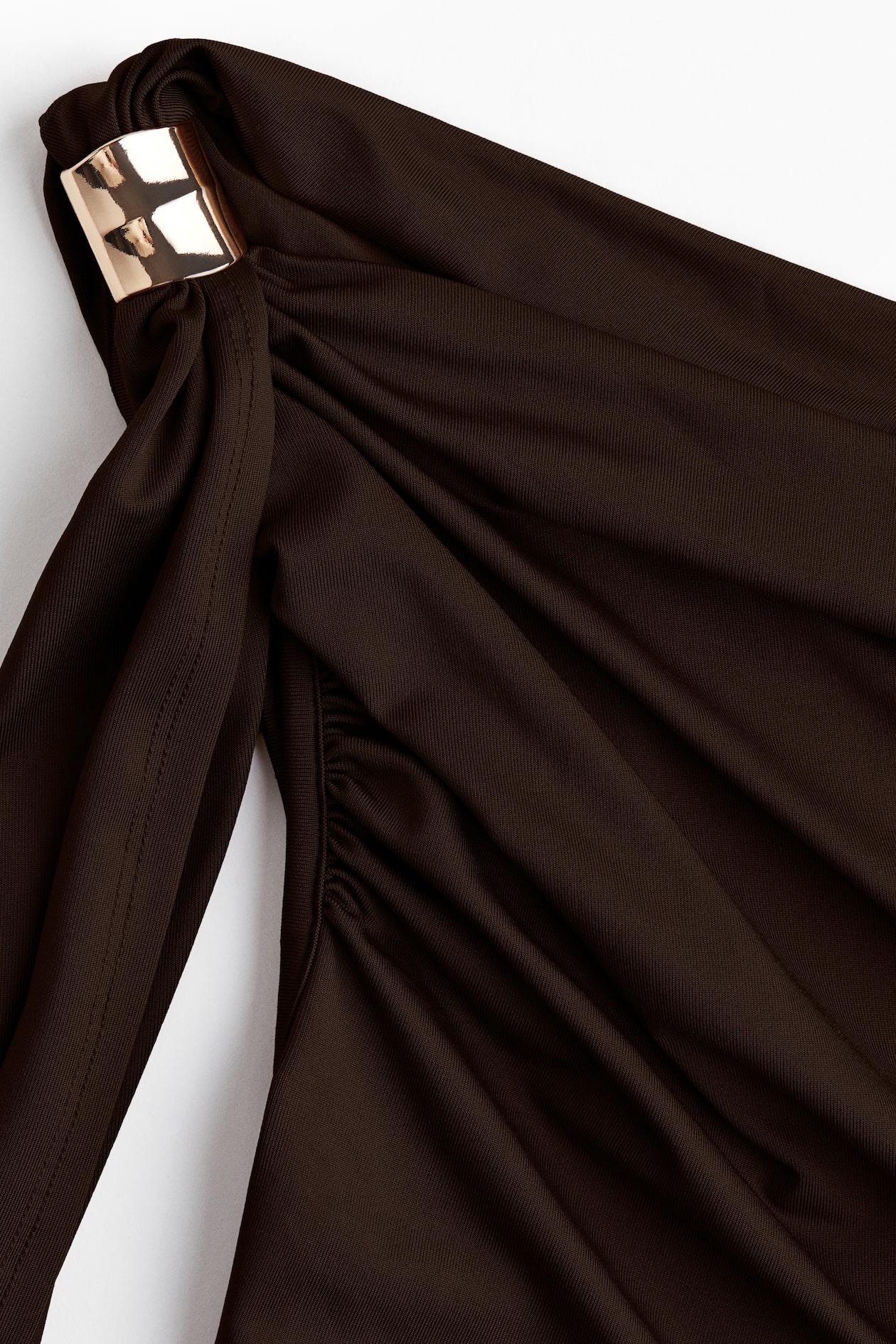 Draped One-Shoulder Top - image 2