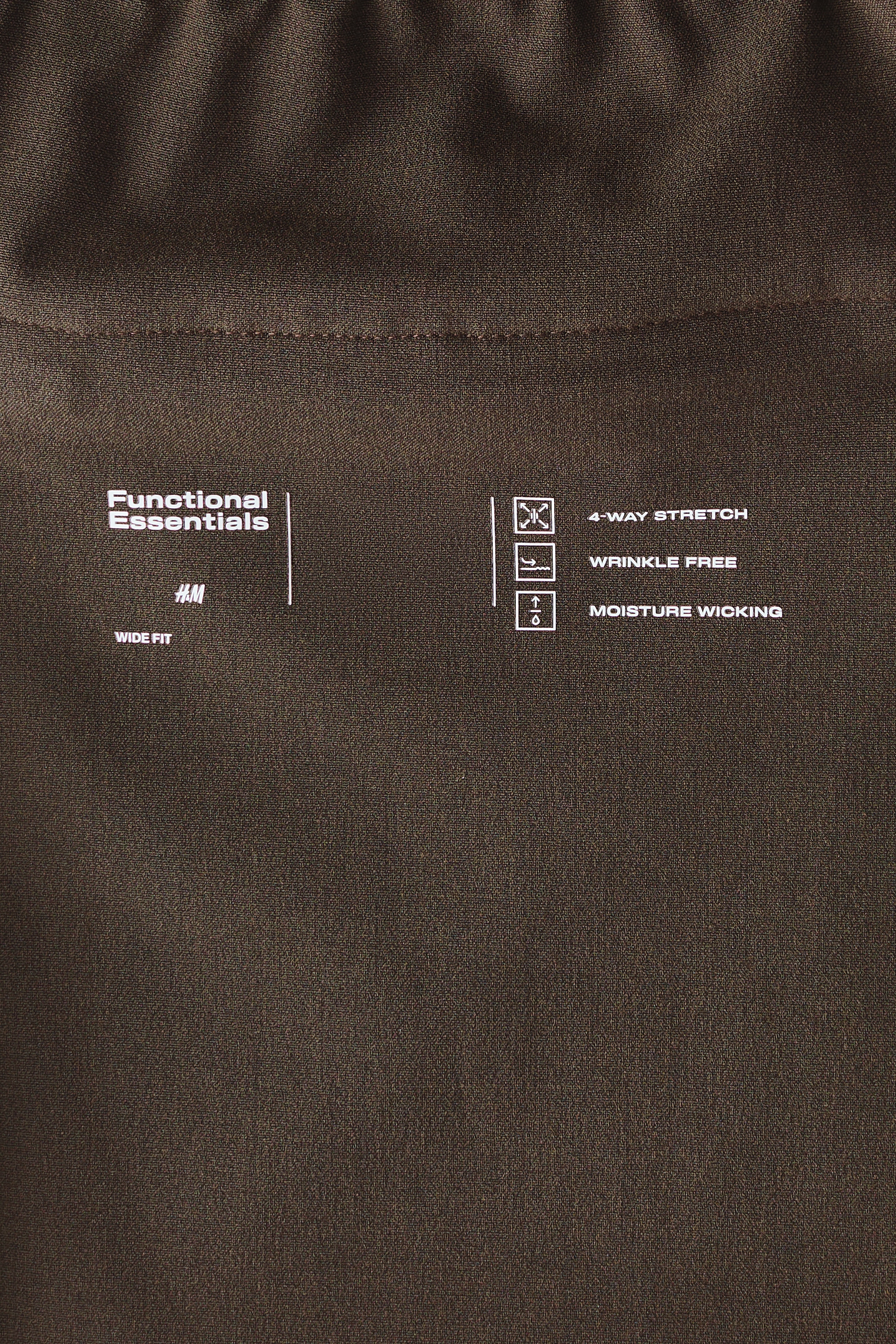 Four-way Stretch Wide Pull-on trousers